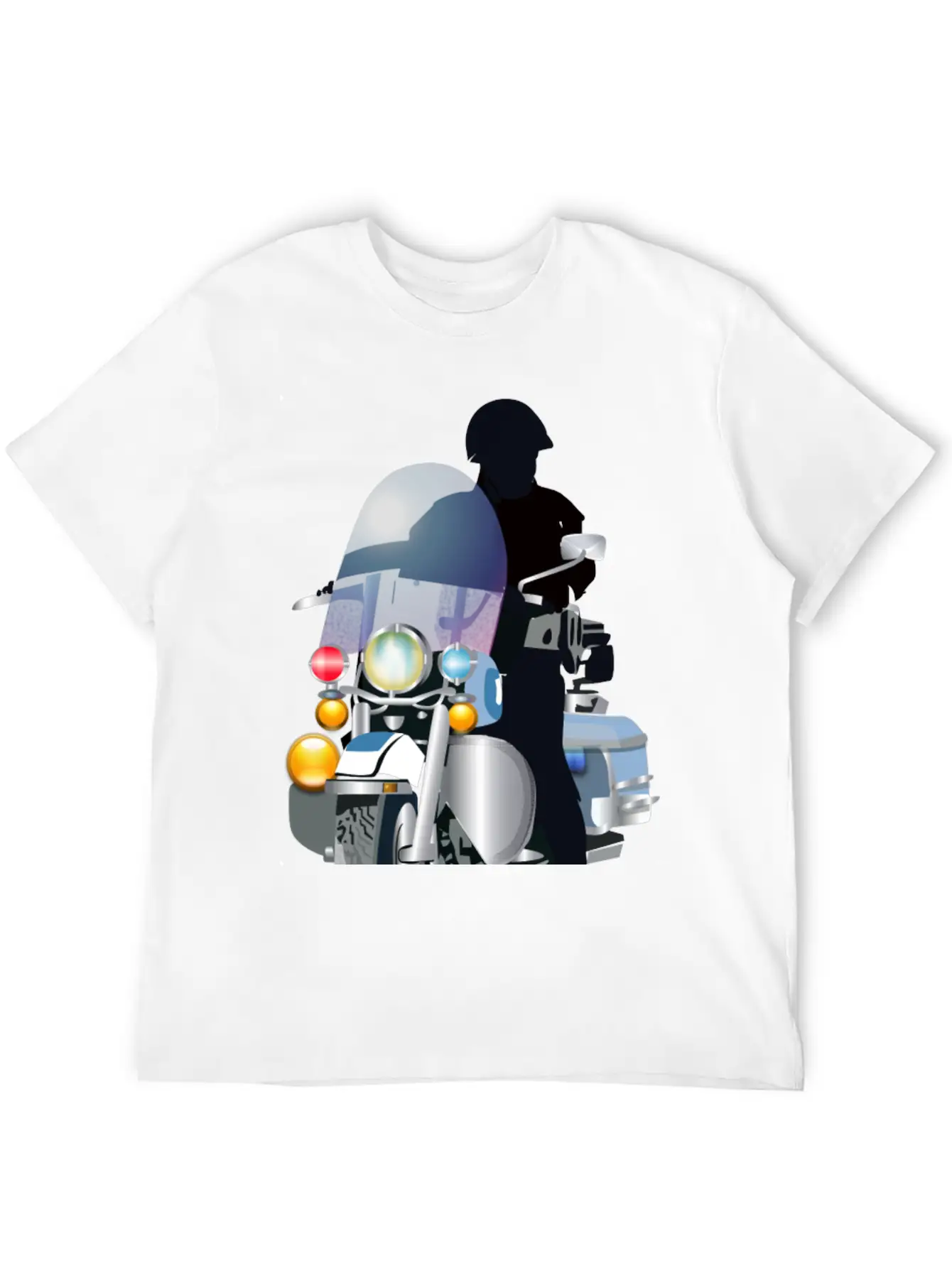 Police Classic Cotton Tee – Unisex Comfort For Any Season