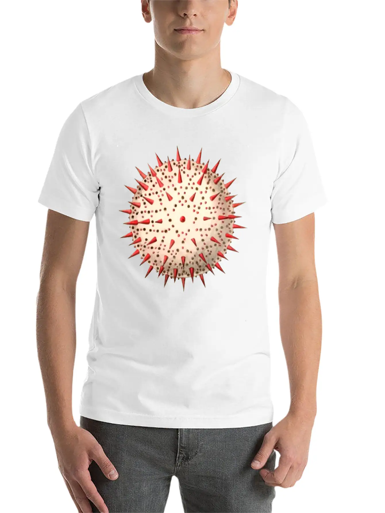 Pollen Casual Graphic T-Shirt – Simple And Comfortable Daily Wear