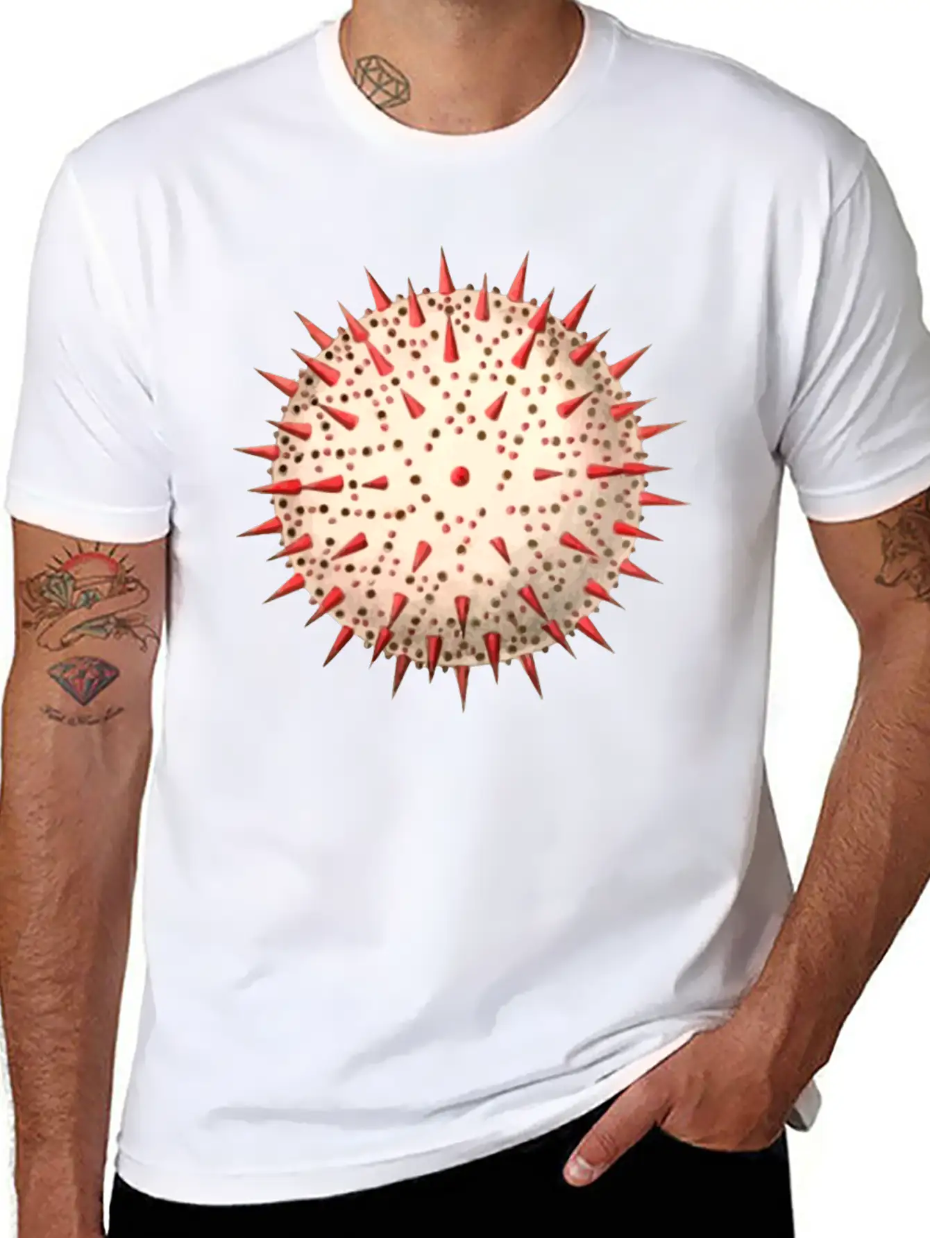 Pollen Casual Graphic T-Shirt – Simple And Comfortable Daily Wear