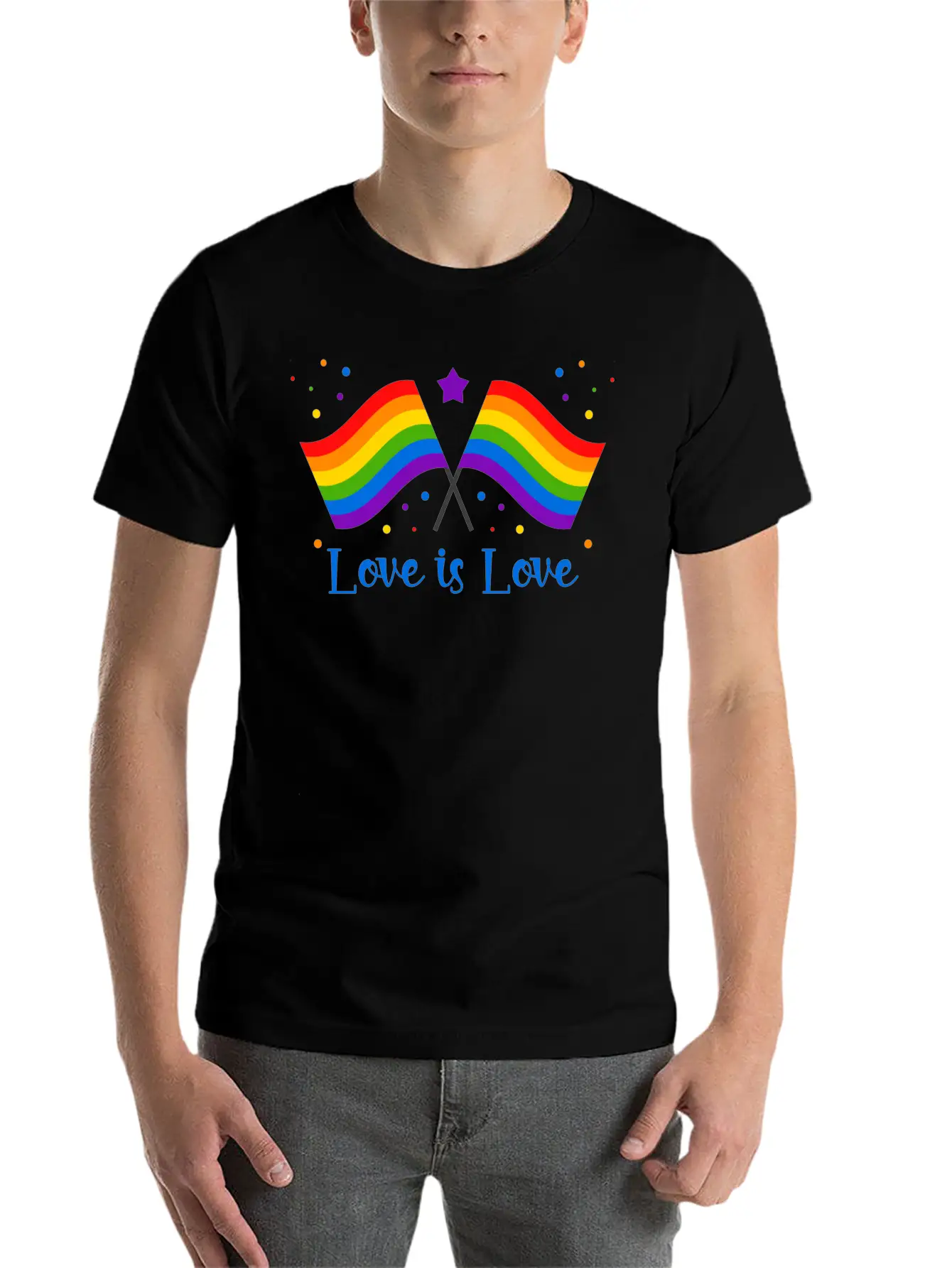 Pride LGBTQ Classic Cotton Tee – Unisex Comfort For Any Season