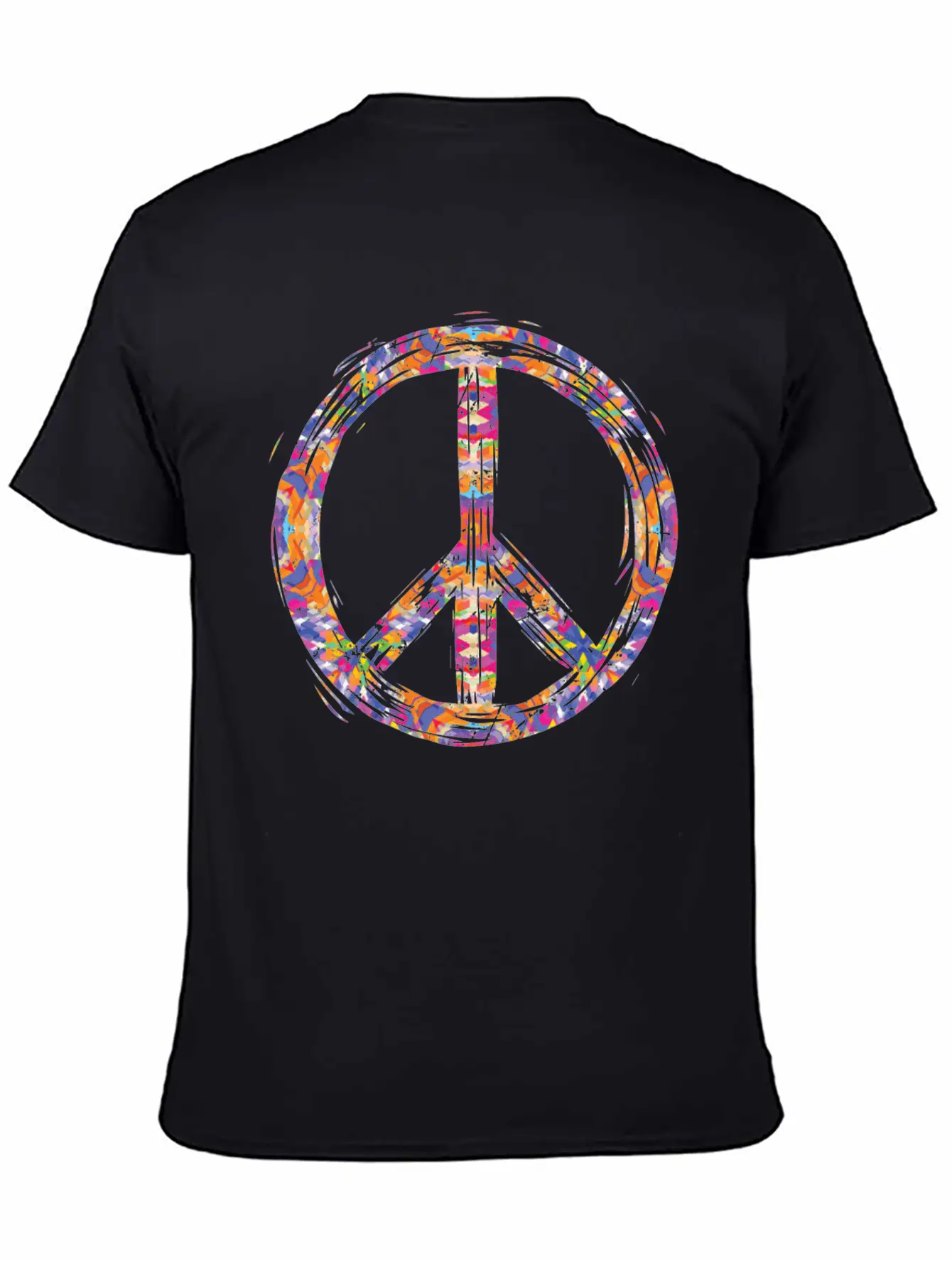 Psychedelic - Geometric Kaleidoscopic - Indie Classic Cotton Tee – Unisex Comfort For Any Season
