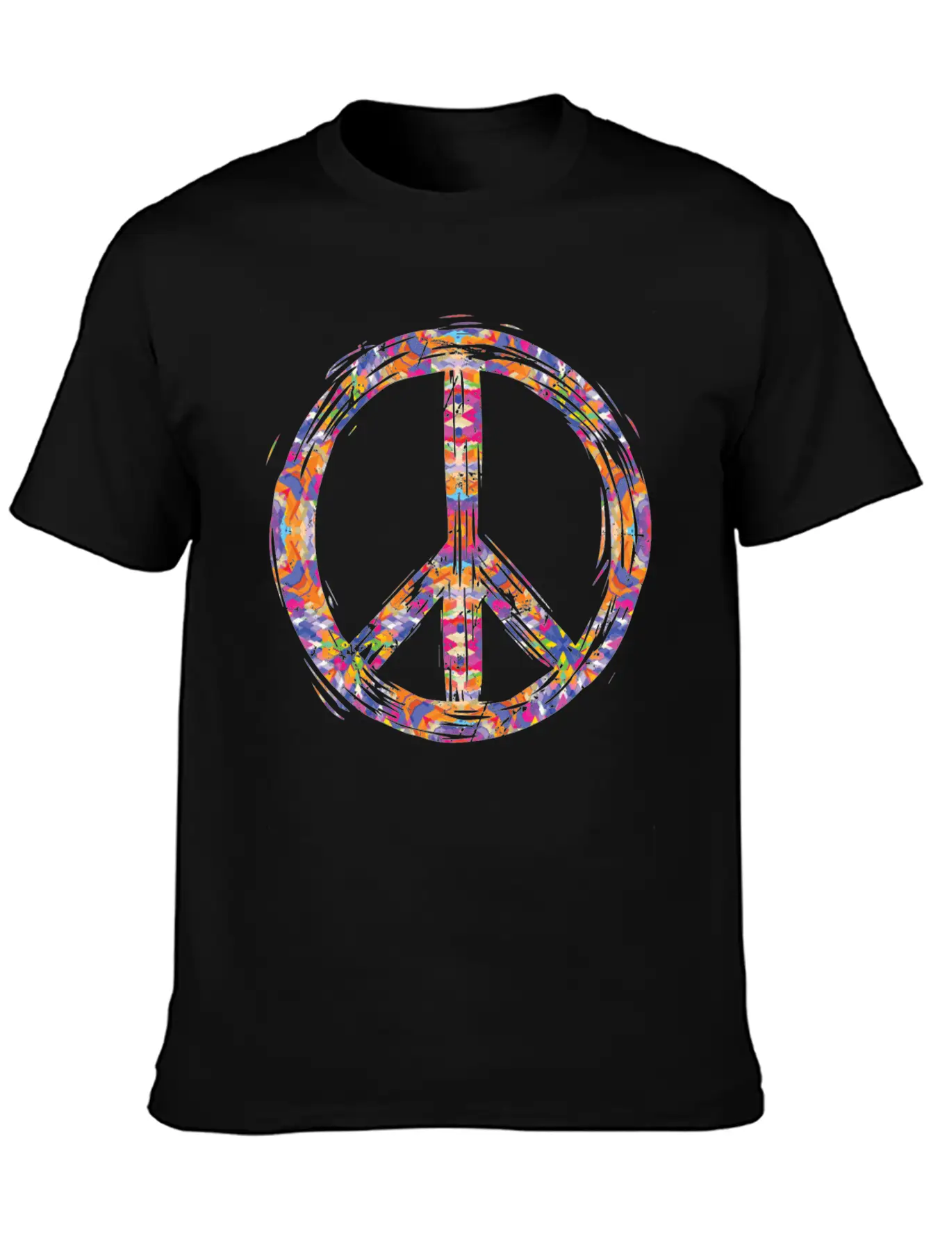 Psychedelic - Geometric Kaleidoscopic - Indie Classic Cotton Tee – Unisex Comfort For Any Season