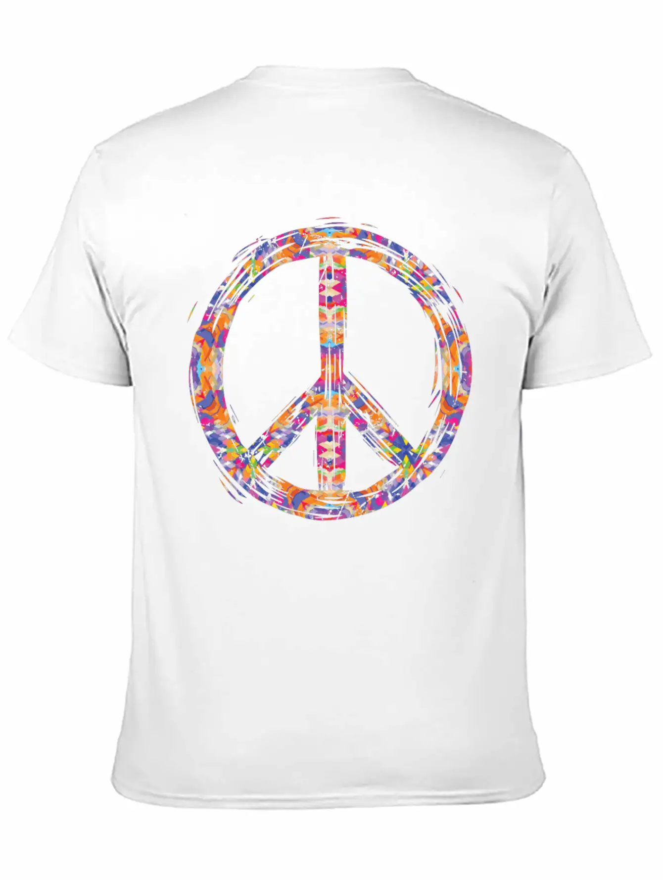 Psychedelic - Geometric Kaleidoscopic - Indie Classic Cotton Tee – Unisex Comfort For Any Season
