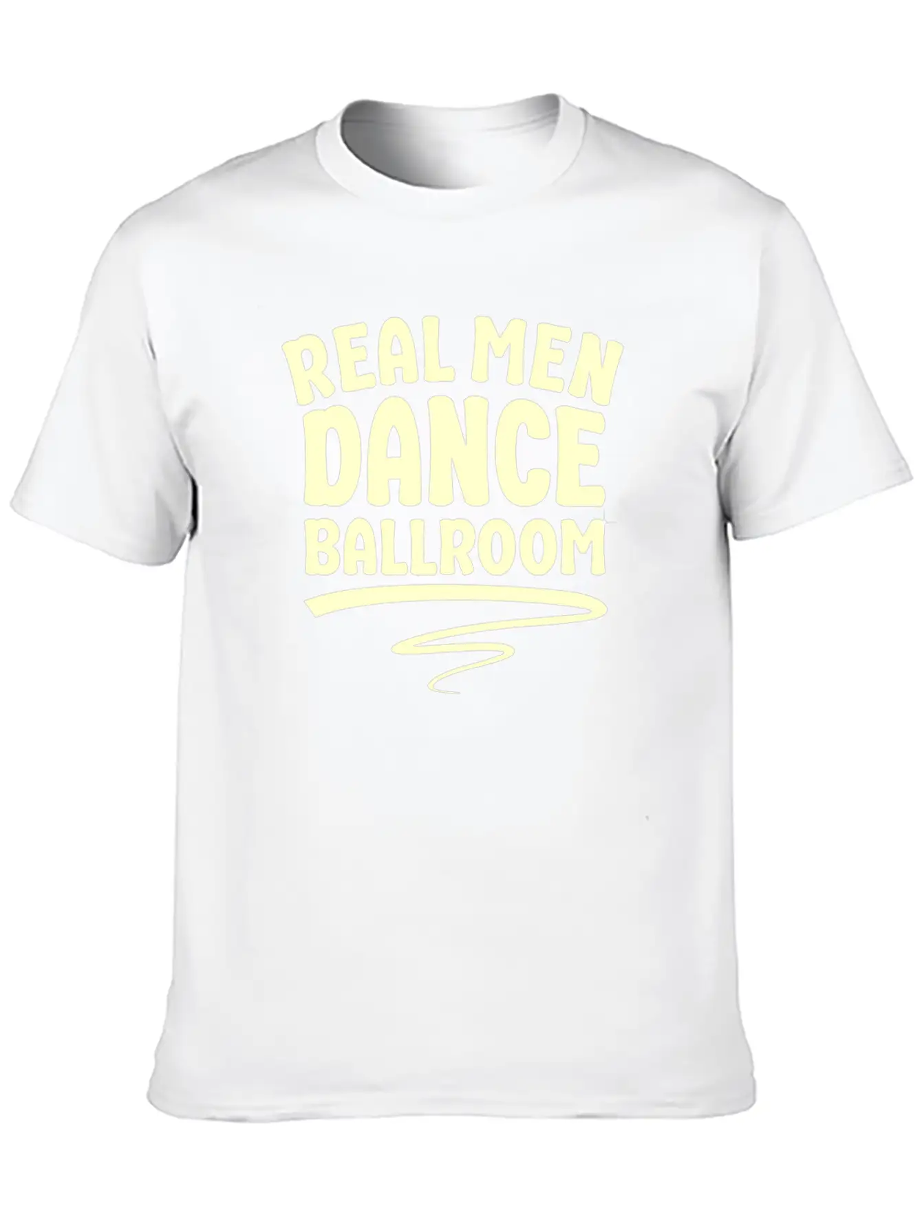Real Men Dance Ballroom Dancing Partner Dance Classic Cotton Tee – Unisex Comfort For Any Season