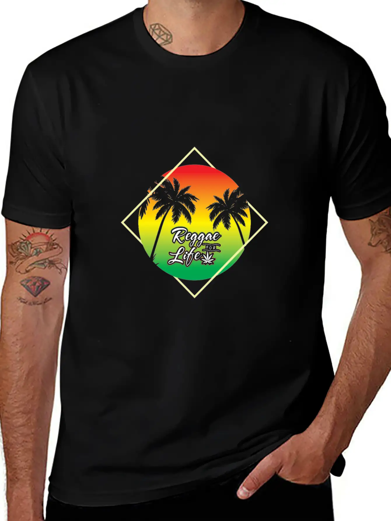 Reggae Is Life Essential Unisex Summer Tee – Soft Cotton Casual Fit
