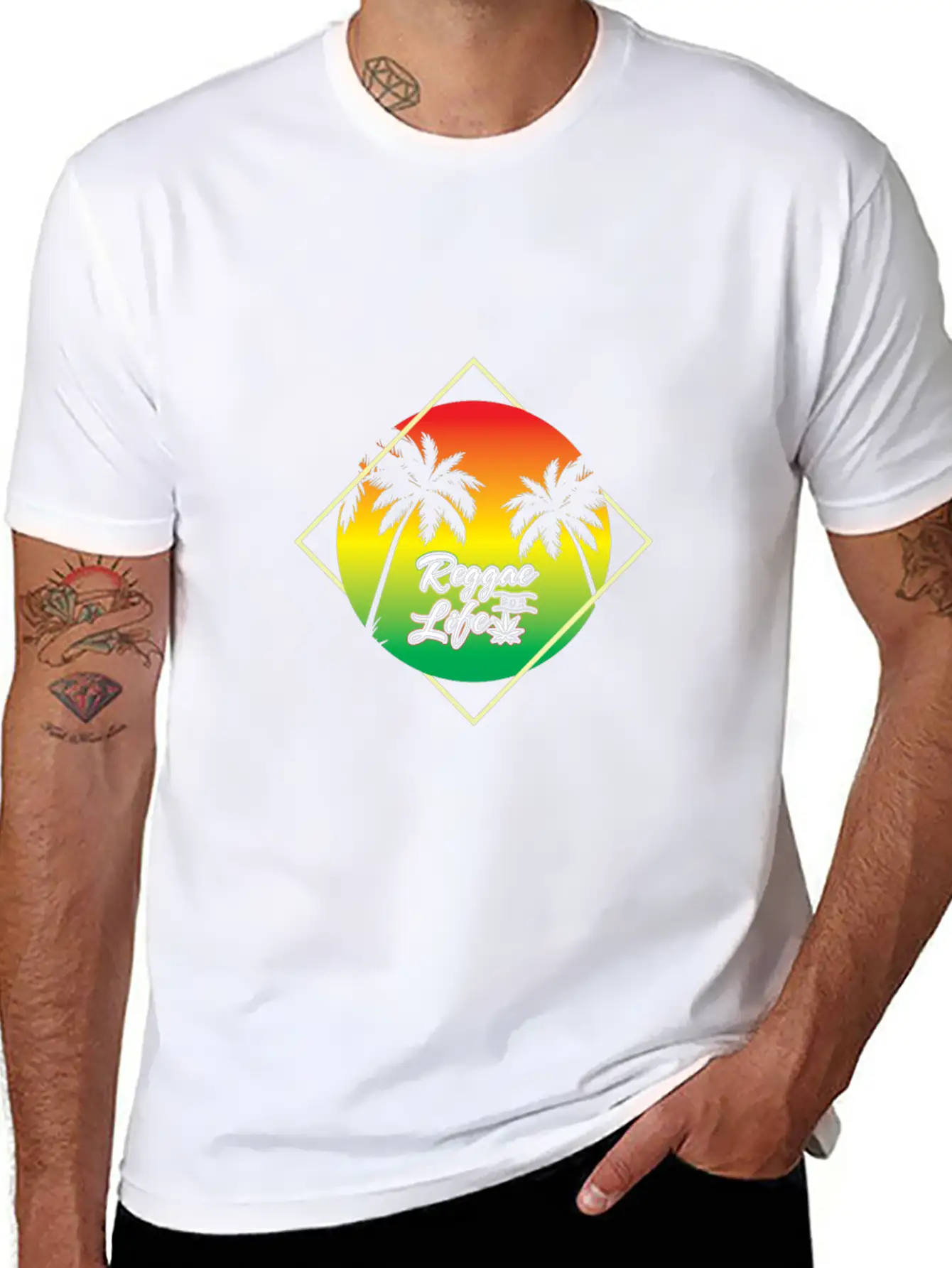 Reggae Is Life Essential Unisex Summer Tee – Soft Cotton Casual Fit