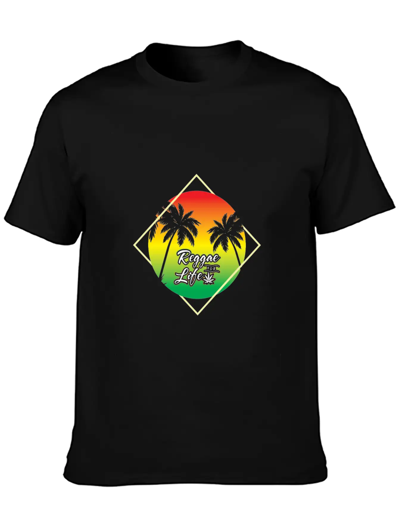 Reggae Is Life Essential Unisex Summer Tee – Soft Cotton Casual Fit