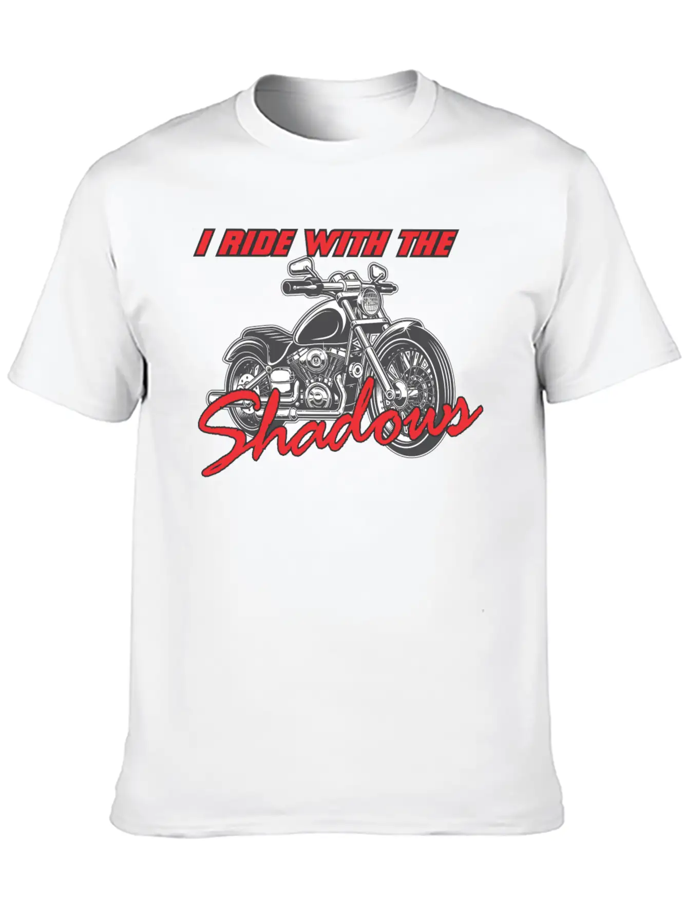 Ride With The Shadows Classic Cotton Tee – Unisex Comfort For Any Season