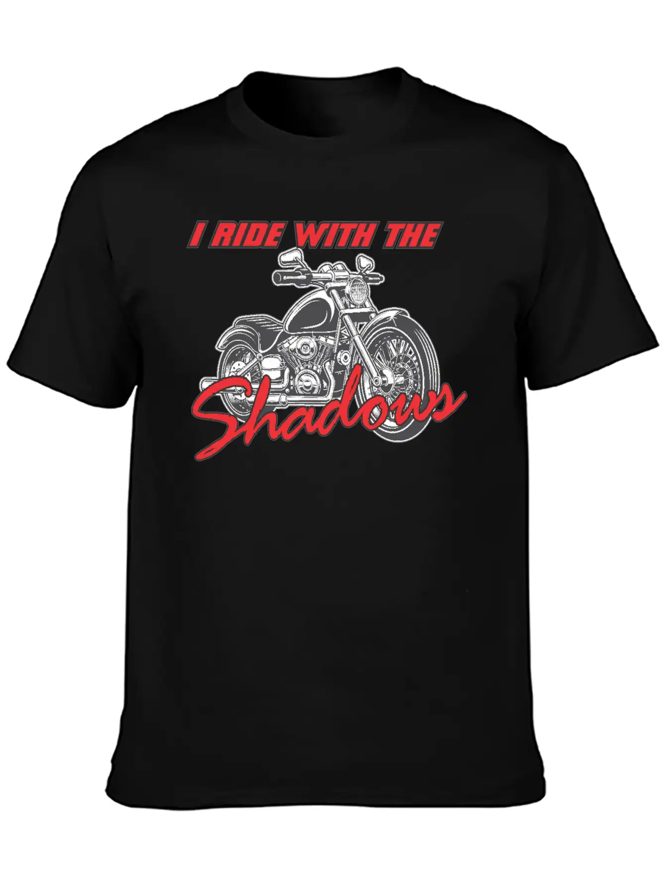 Ride With The Shadows Classic Cotton Tee – Unisex Comfort For Any Season