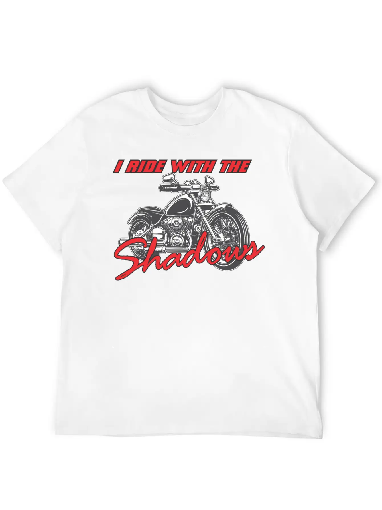 Ride With The Shadows Classic Cotton Tee – Unisex Comfort For Any Season