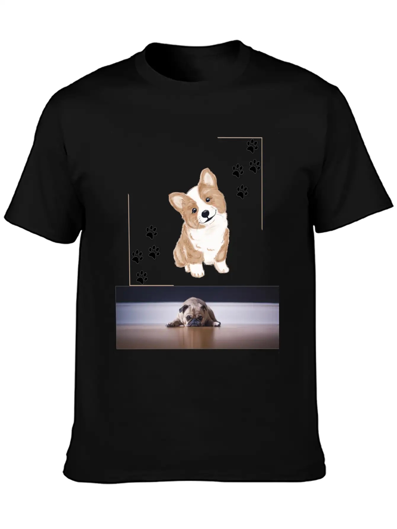Save Pets Casual Graphic T-Shirt – Simple And Comfortable Daily Wear