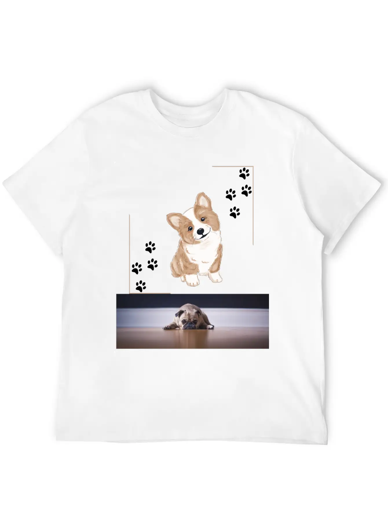 Save Pets Casual Graphic T-Shirt – Simple And Comfortable Daily Wear