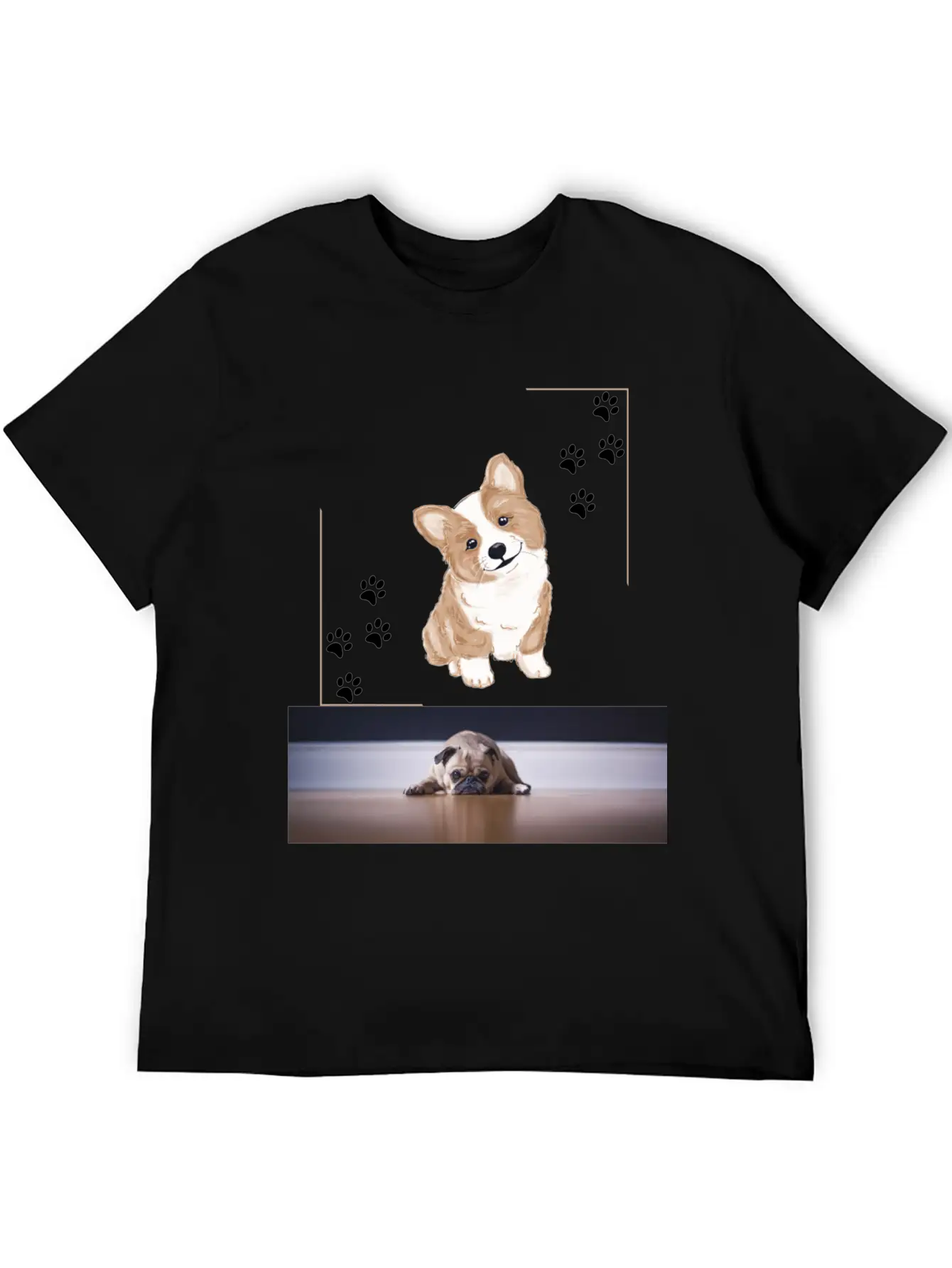 Save Pets Casual Graphic T-Shirt – Simple And Comfortable Daily Wear
