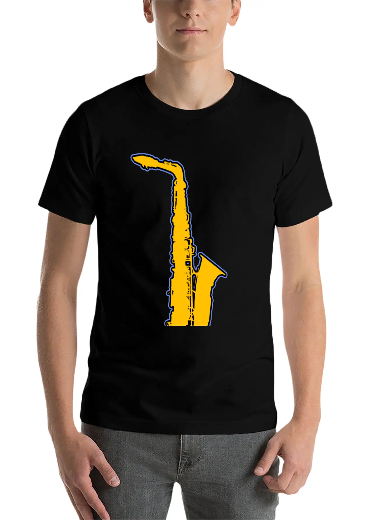Saxophone Jazz Shirt Love Music Jazz Saxophone Classic Cotton Tee – Unisex Comfort For Any Season