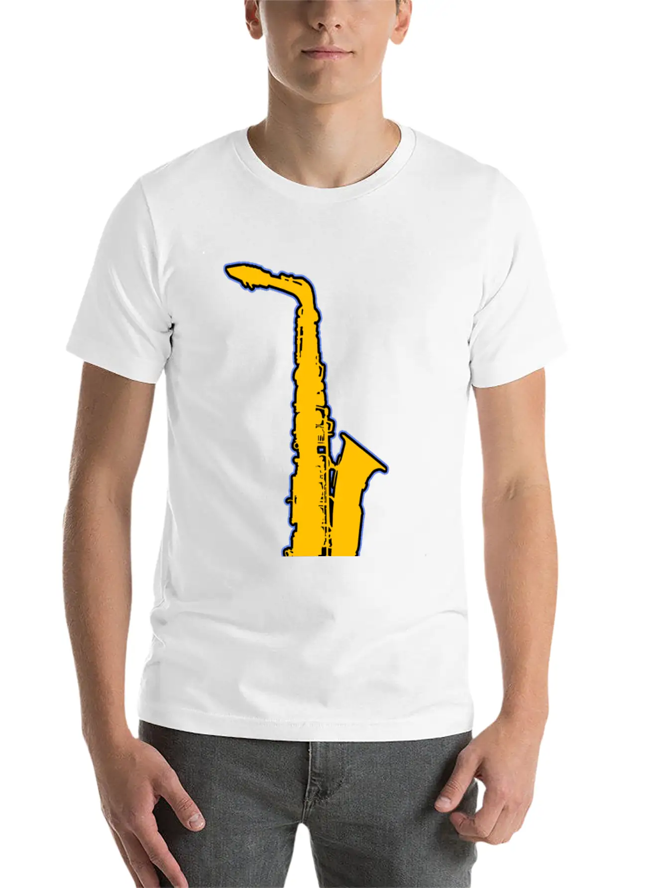 Saxophone Jazz Shirt Love Music Jazz Saxophone Classic Cotton Tee – Unisex Comfort For Any Season