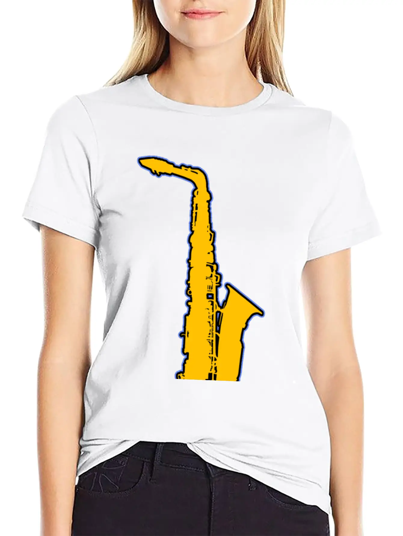 Saxophone Jazz Shirt Love Music Jazz Saxophone Classic Cotton Tee – Unisex Comfort For Any Season