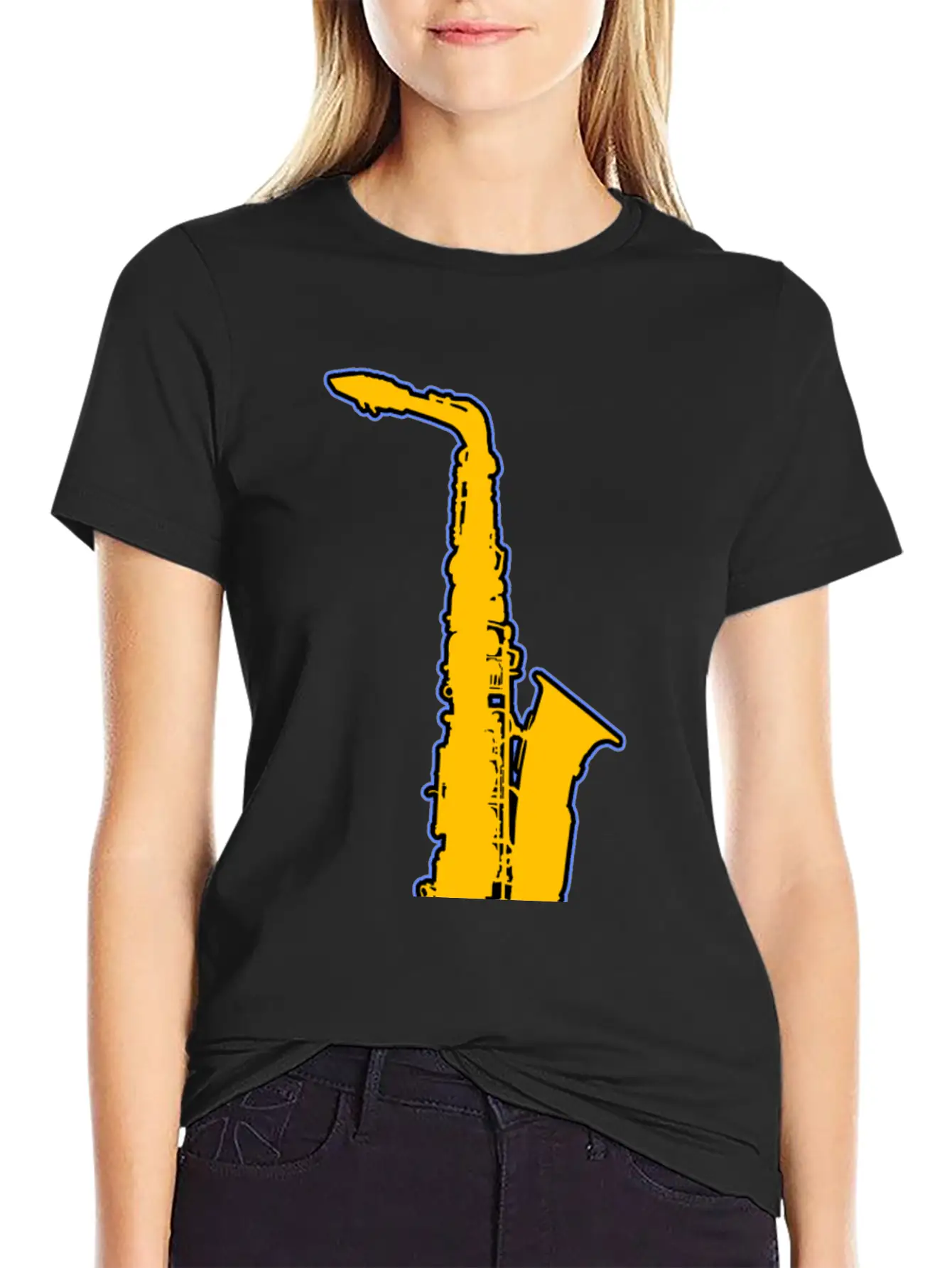 Saxophone Jazz Shirt Love Music Jazz Saxophone Classic Cotton Tee – Unisex Comfort For Any Season