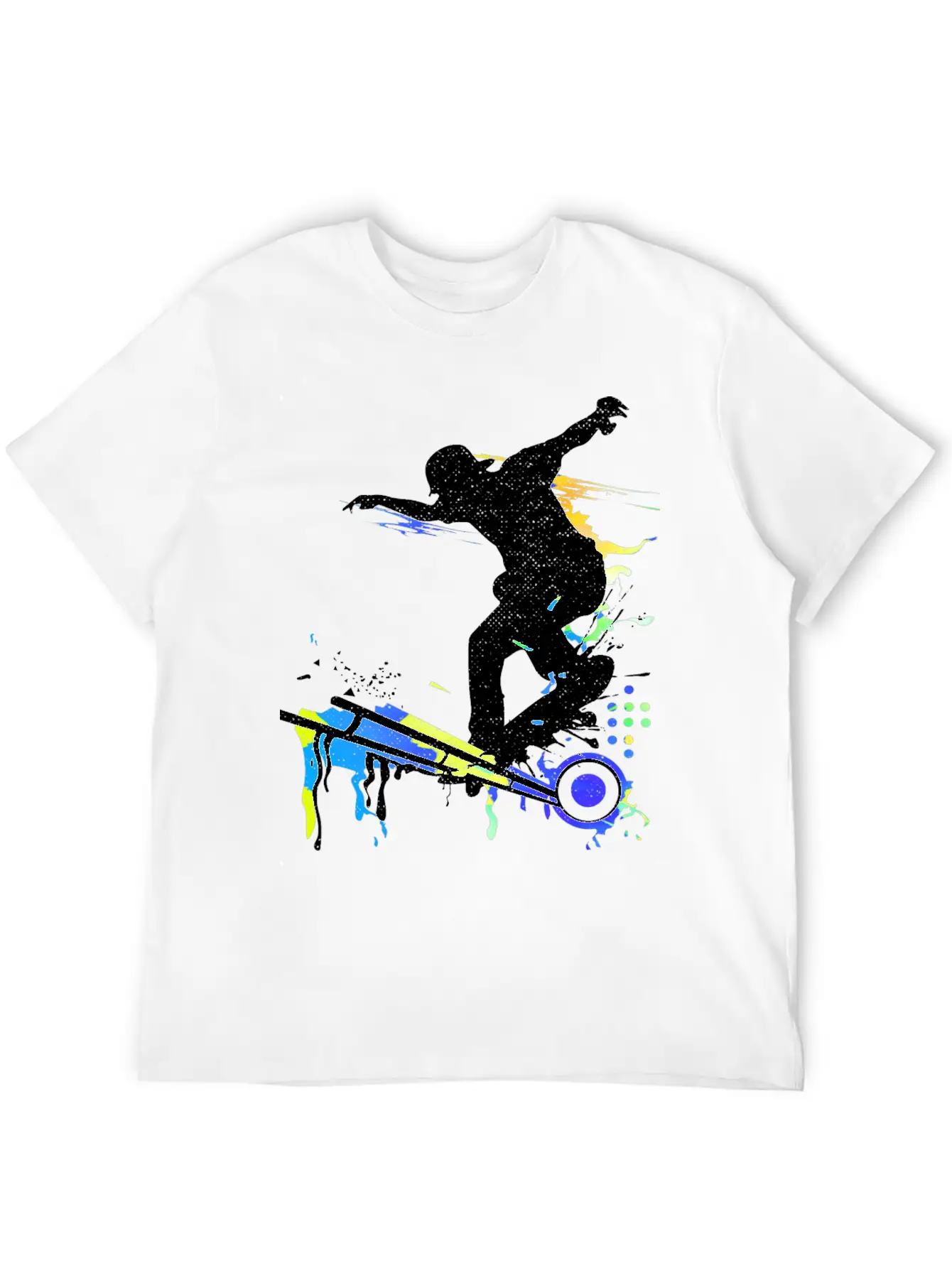 Skateboard - Skate - Skater - Freestyle Classic Cotton Tee – Unisex Comfort For Any Season