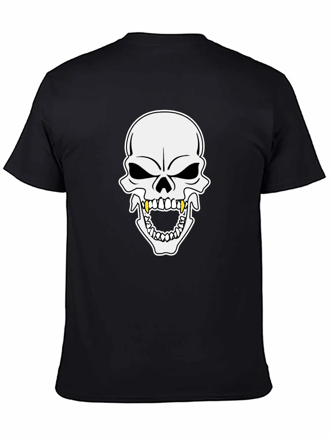 Skull Gothic Witch Devil Classic Cotton Tee – Unisex Comfort For Any Season