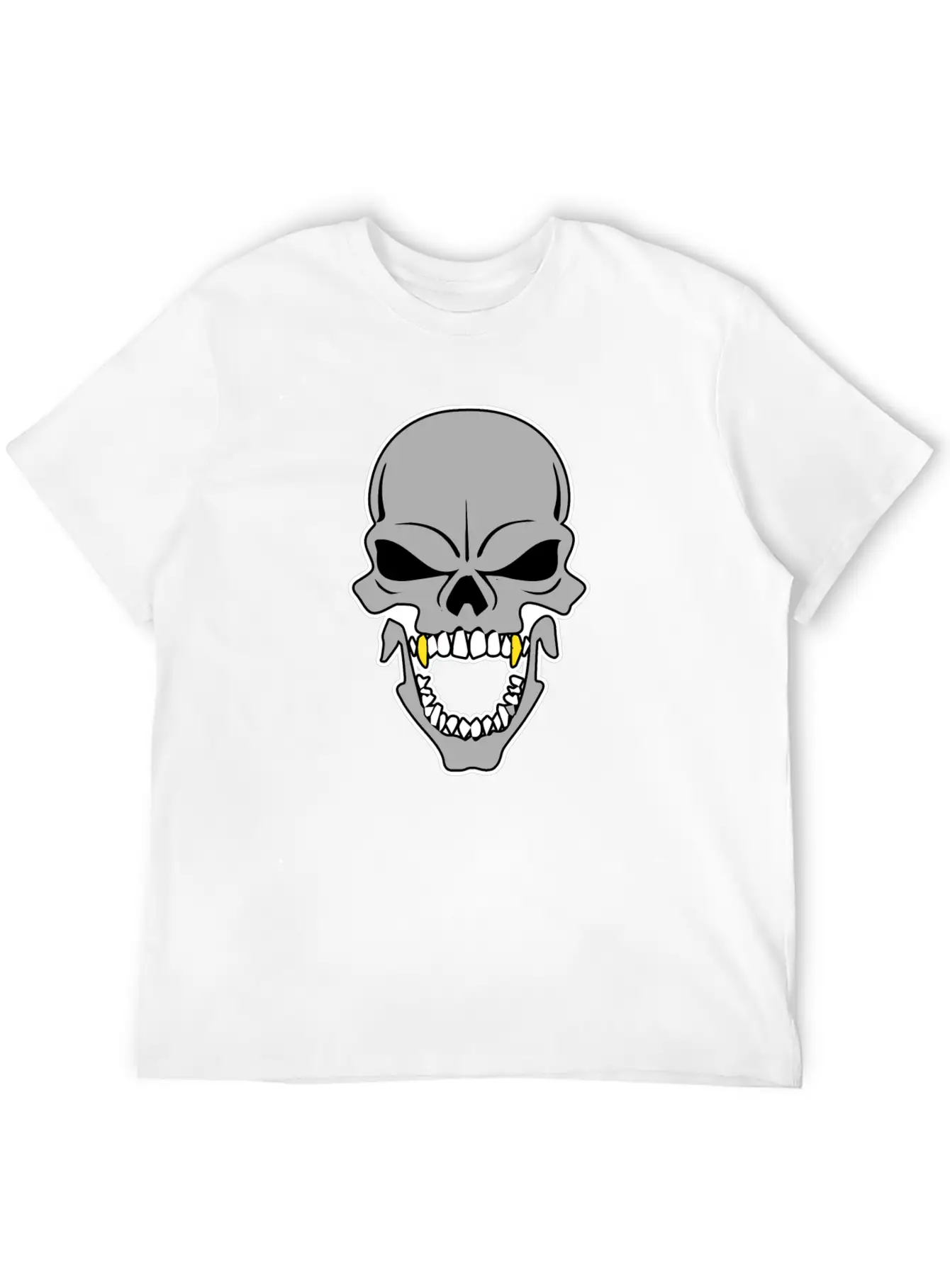Skull Gothic Witch Devil Classic Cotton Tee – Unisex Comfort For Any Season
