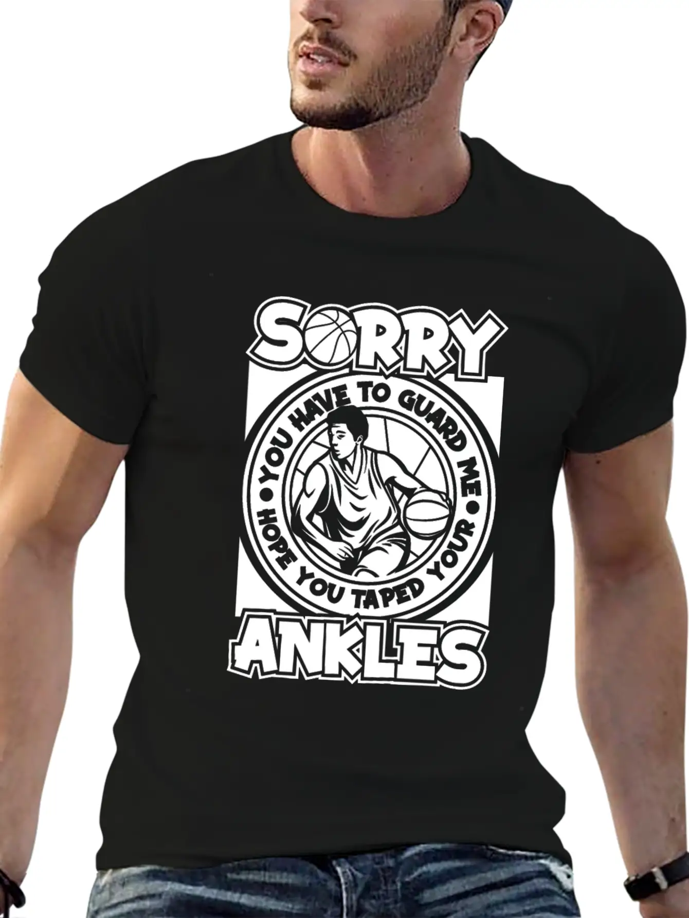 Sorry You Have To Guard Me Lover Pro Player Classic Cotton Tee – Unisex Comfort For Any Season