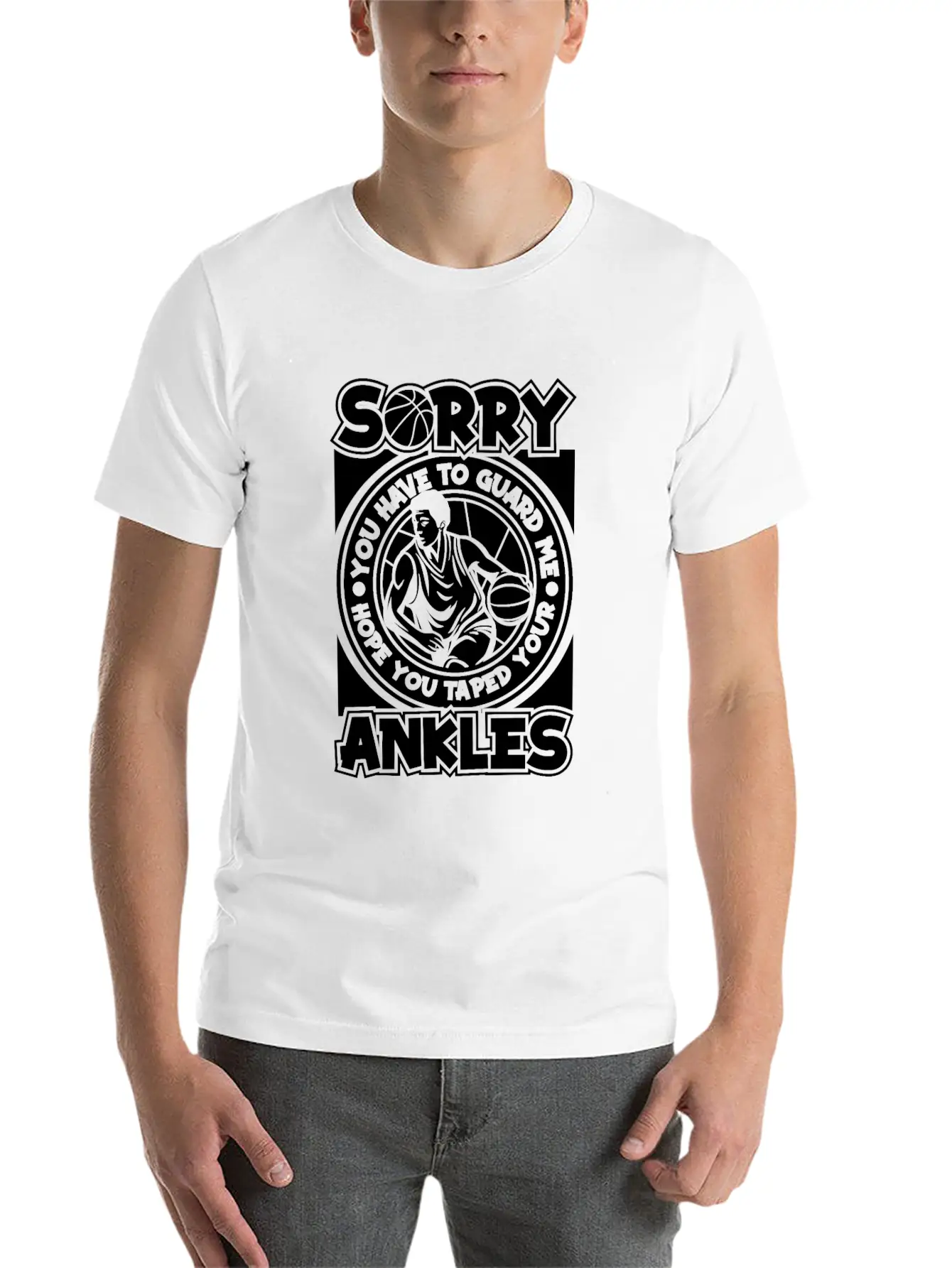 Sorry You Have To Guard Me Lover Pro Player Classic Cotton Tee – Unisex Comfort For Any Season