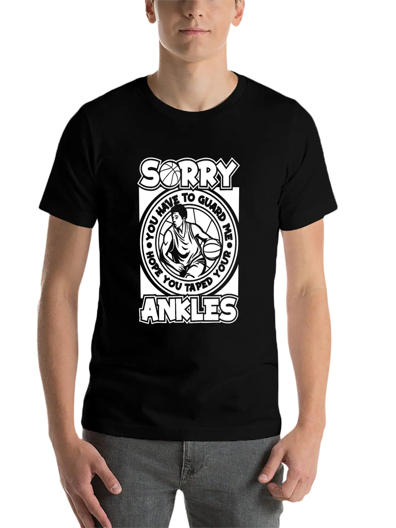 Sorry You Have To Guard Me Lover Pro Player Classic Cotton Tee – Unisex Comfort For Any Season
