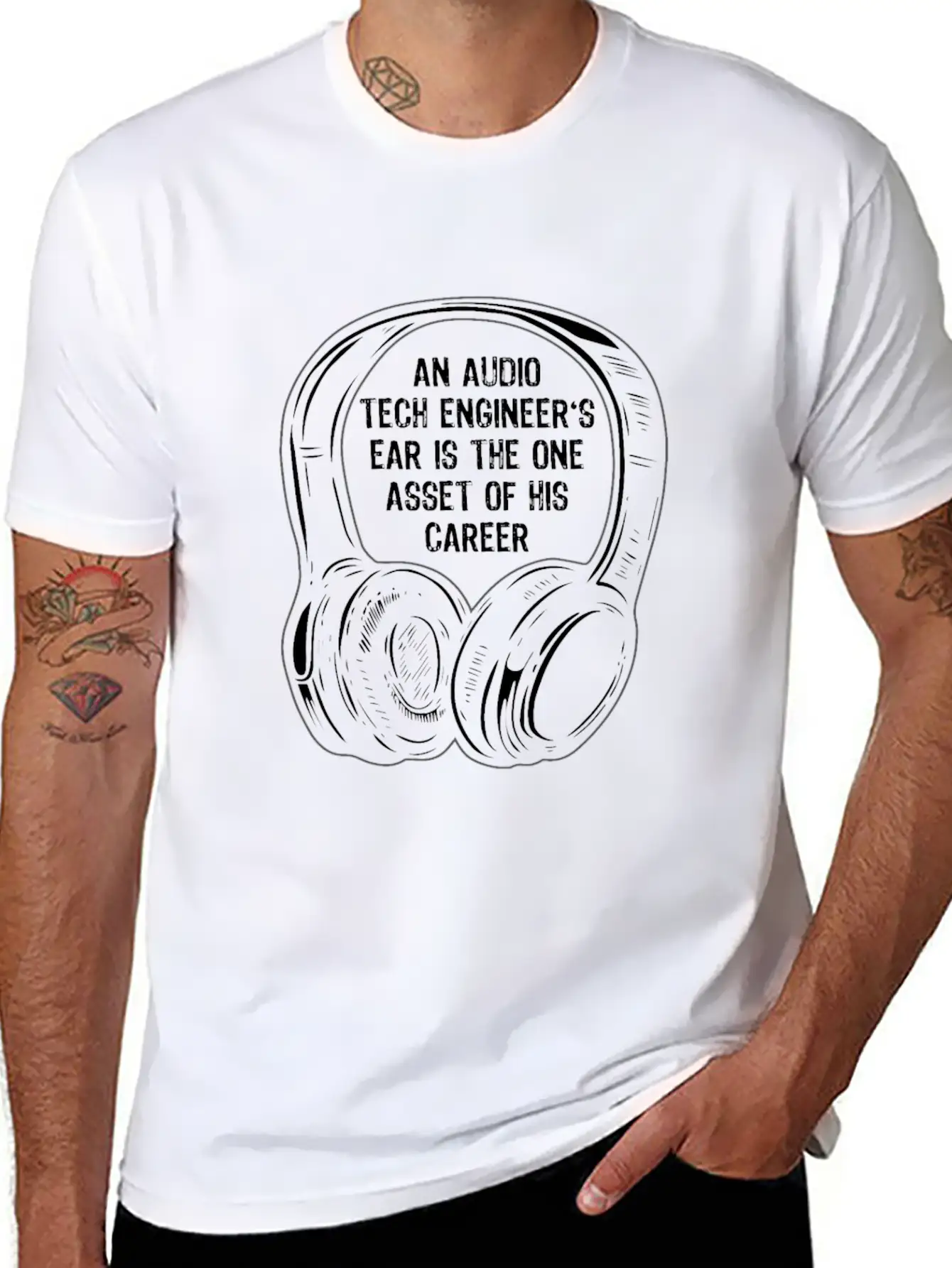 Sound Audio Engineer Music Producer Classic Cotton Tee – Unisex Comfort For Any Season