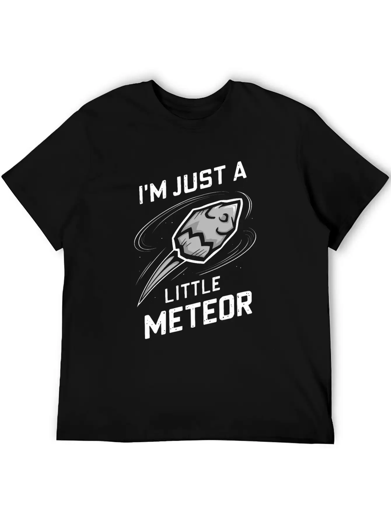 Stargazing Adventures Under The Meteor Shower Casual Graphic T-Shirt – Simple And Comfortable Daily Wear