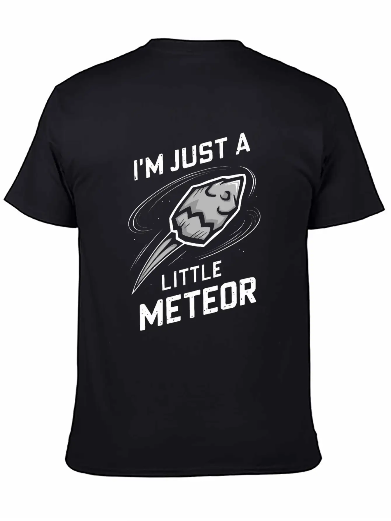Stargazing Adventures Under The Meteor Shower Casual Graphic T-Shirt – Simple And Comfortable Daily Wear