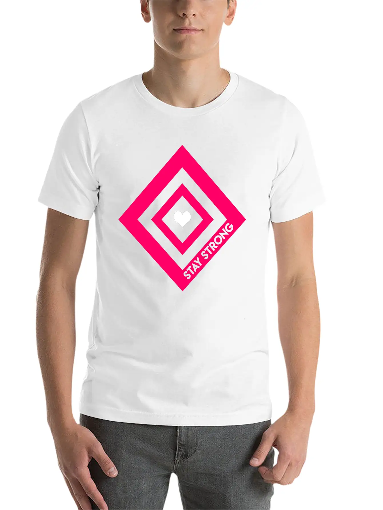 STAY STRONG Essential Unisex Summer Tee – Soft Cotton Casual Fit