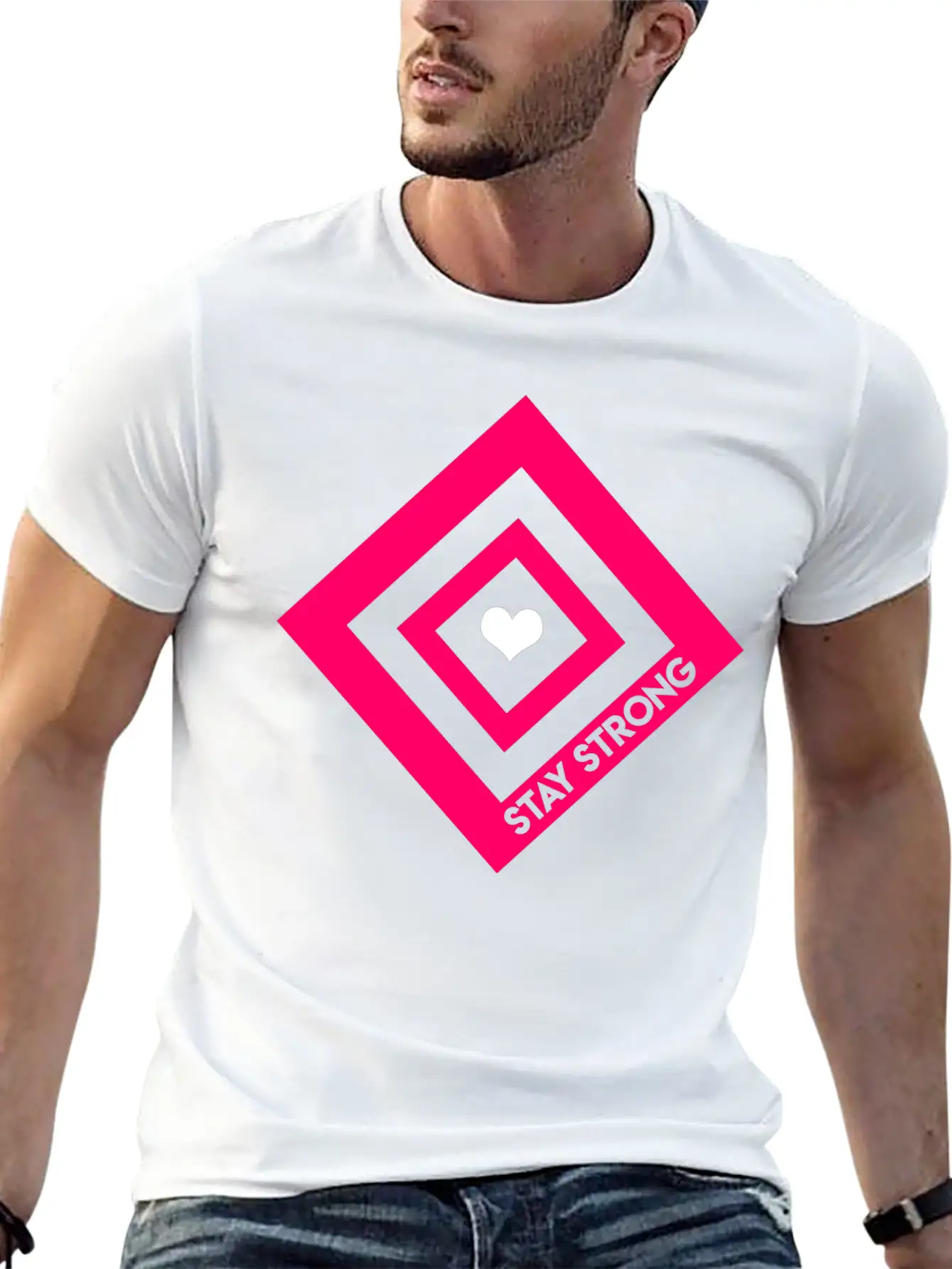 STAY STRONG Essential Unisex Summer Tee – Soft Cotton Casual Fit