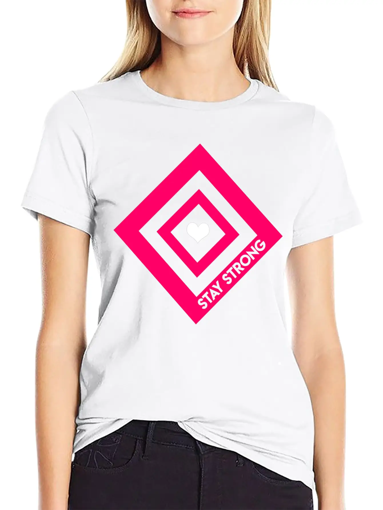 STAY STRONG Essential Unisex Summer Tee – Soft Cotton Casual Fit