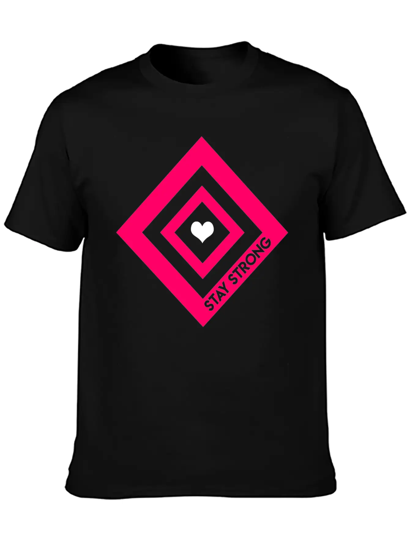 STAY STRONG Essential Unisex Summer Tee – Soft Cotton Casual Fit