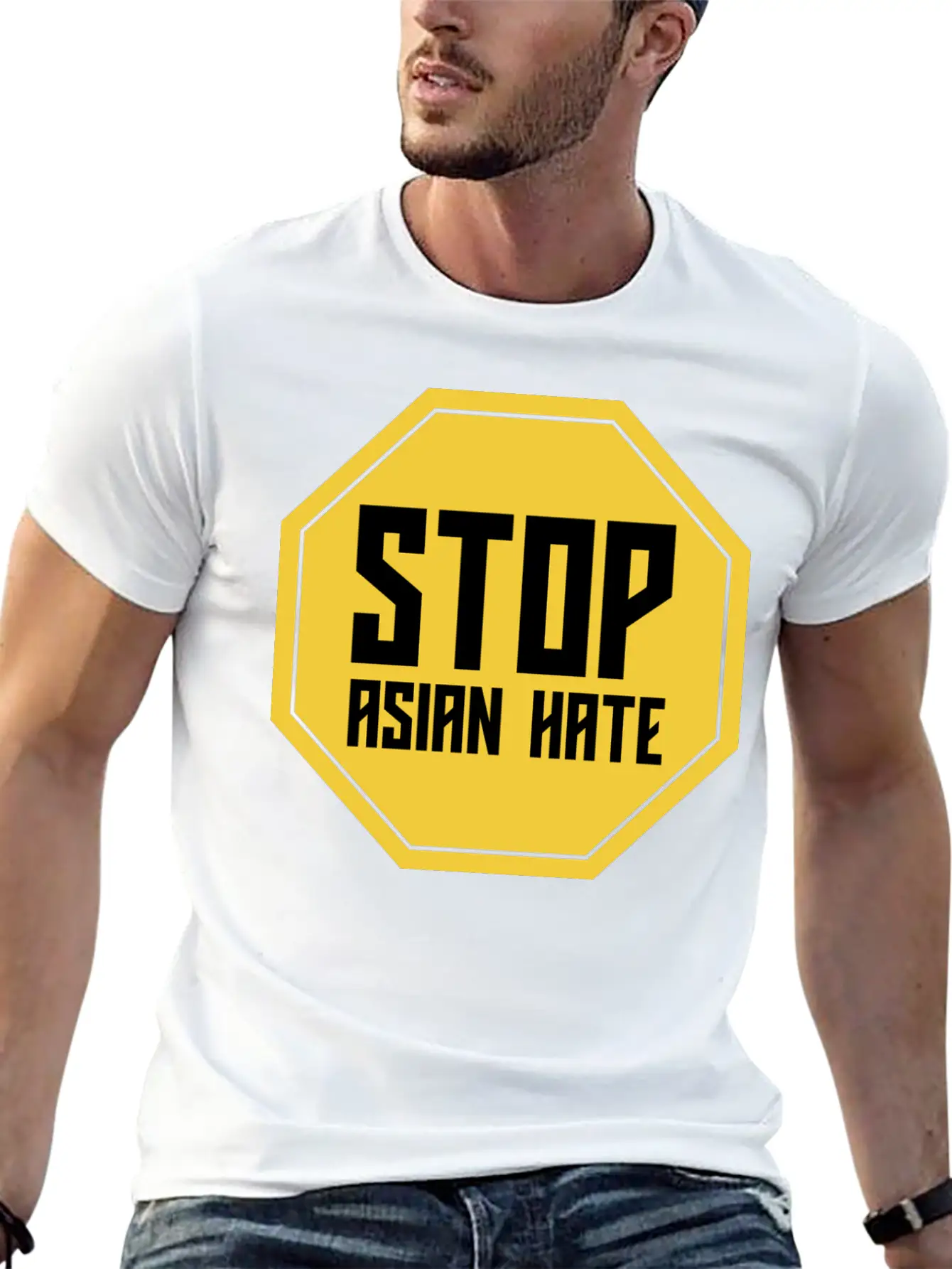 Stop Asian Hate Classic Cotton Tee – Unisex Comfort For Any Season