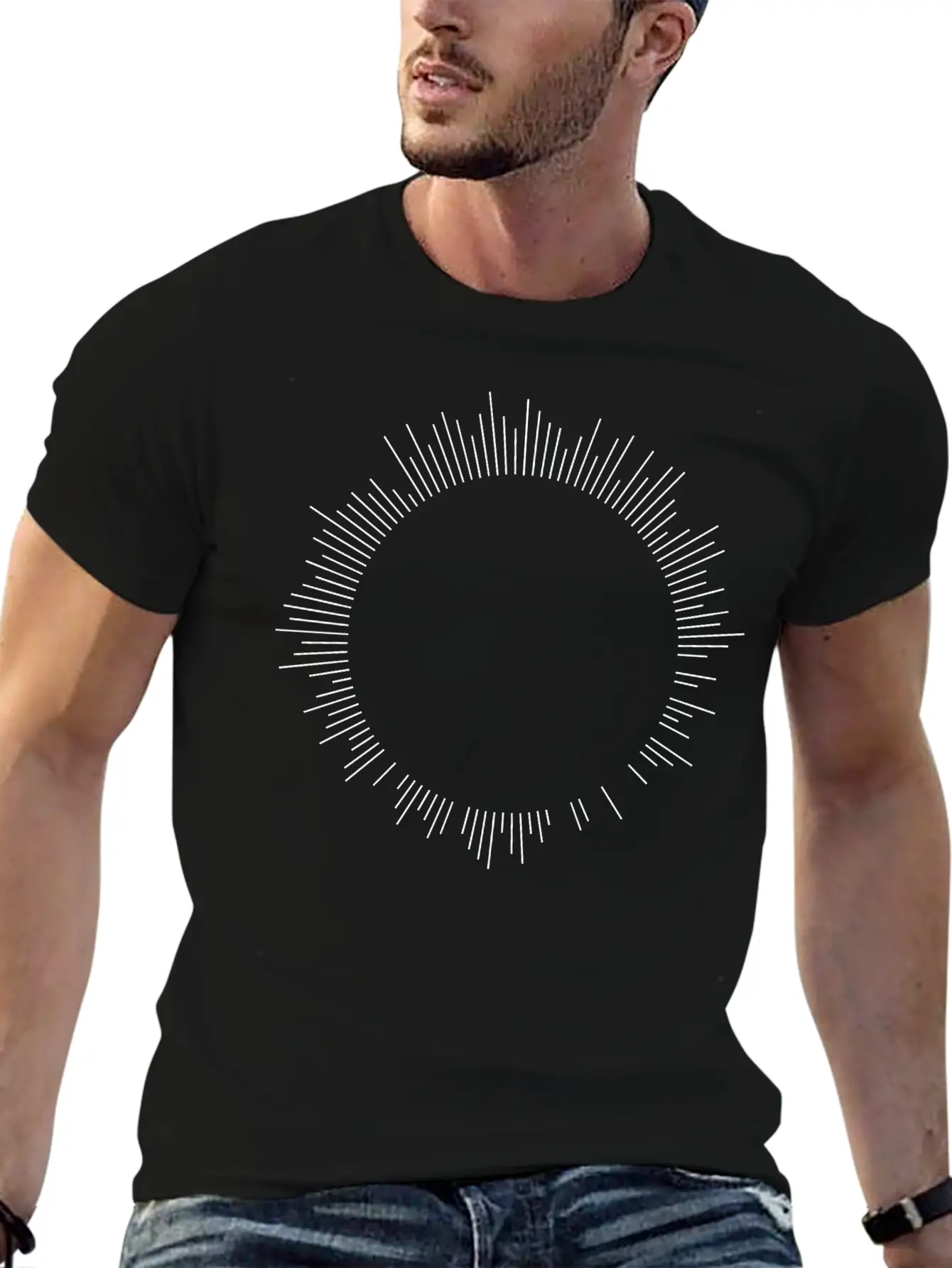 Sun, Sunbeam, Sunshine, Sun Rays, Vintage Classic Cotton Tee – Unisex Comfort For Any Season