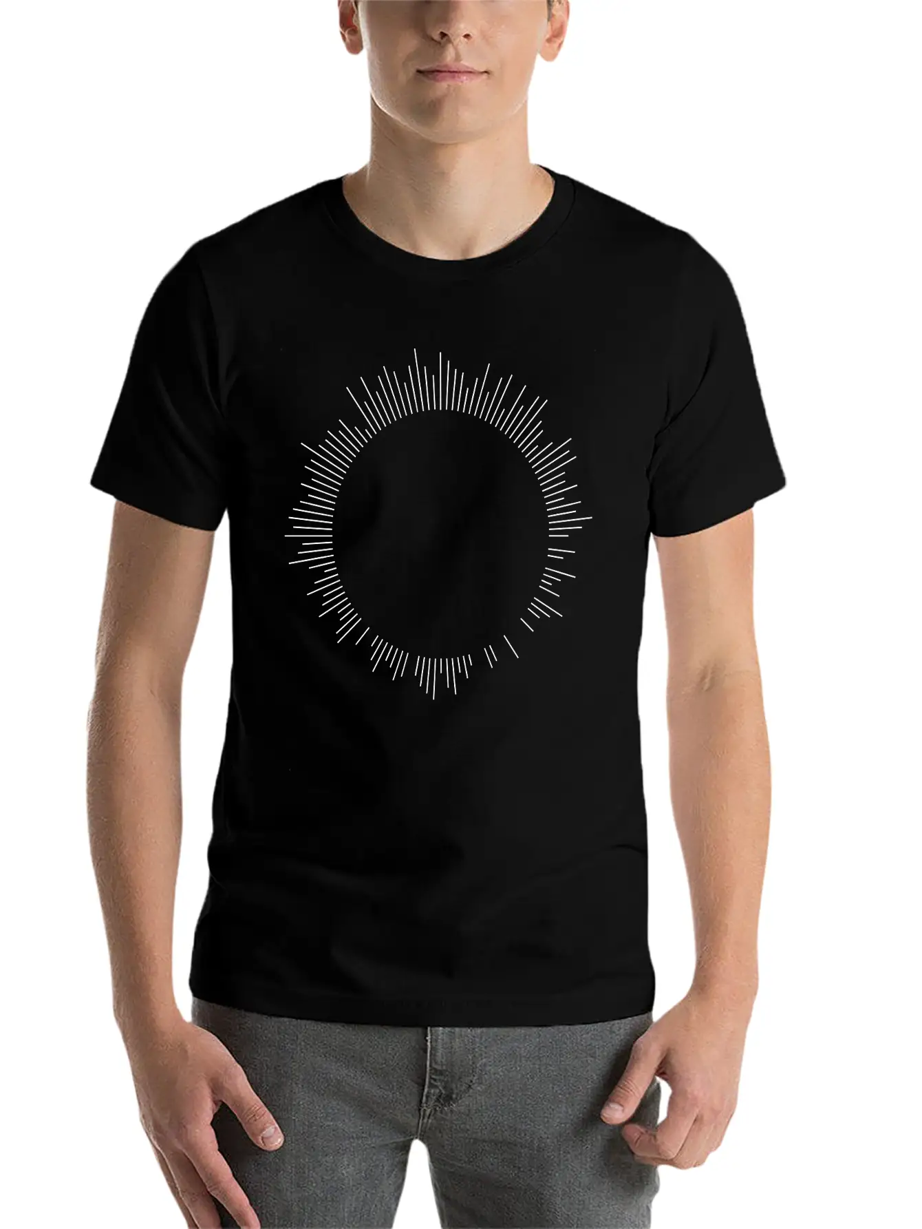 Sun, Sunbeam, Sunshine, Sun Rays, Vintage Classic Cotton Tee – Unisex Comfort For Any Season