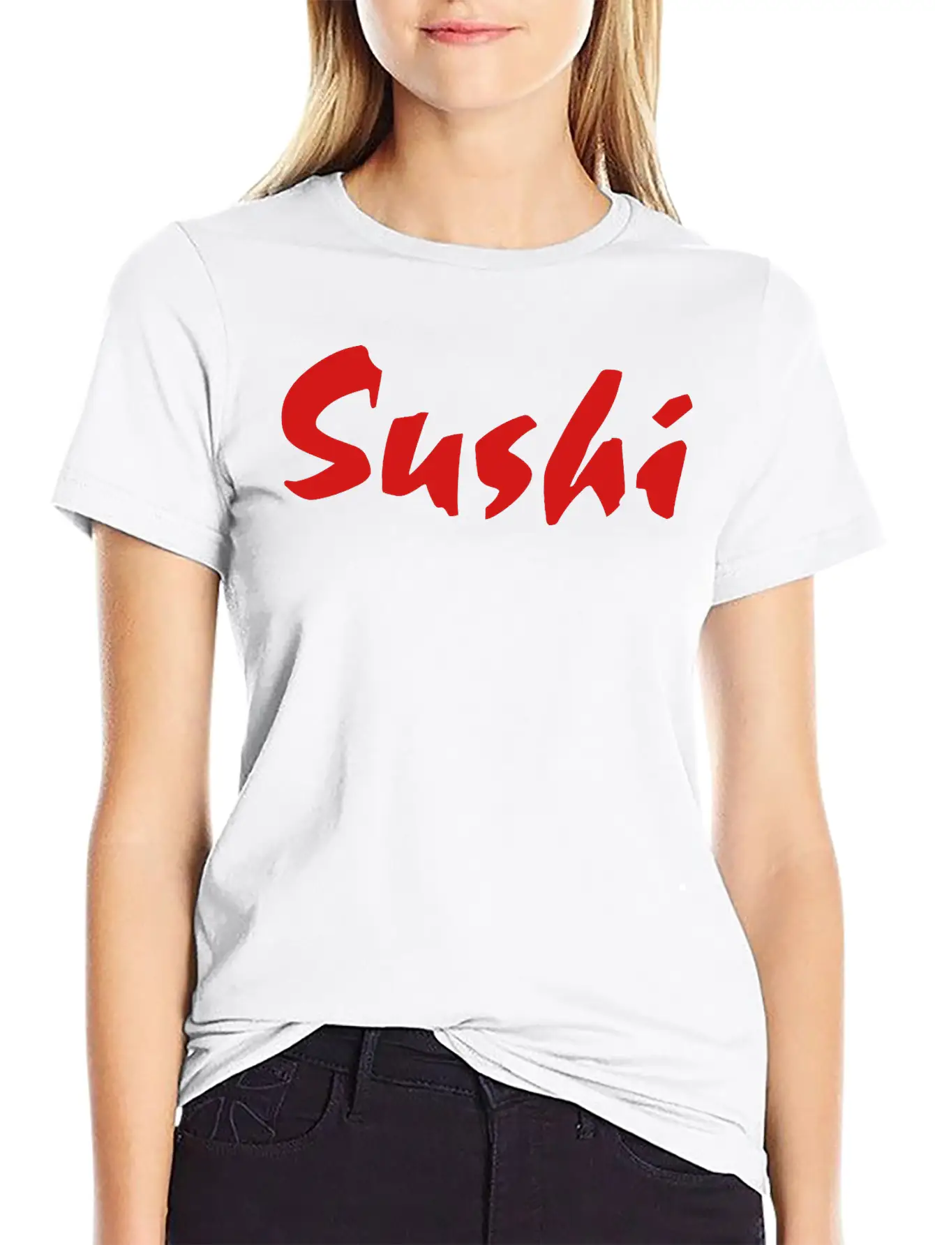 Sushi Sign Classic Cotton Tee – Unisex Comfort For Any Season
