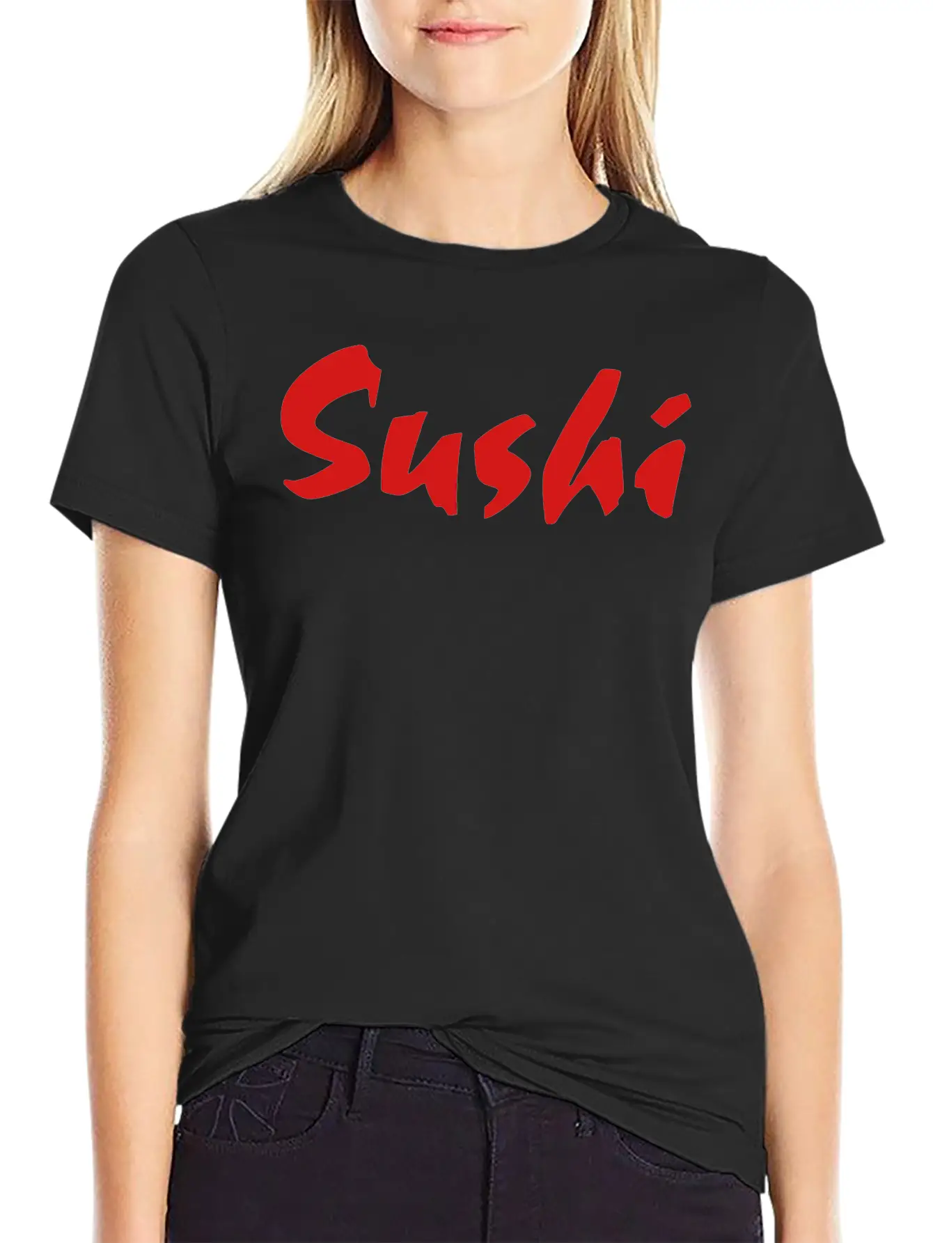 Sushi Sign Classic Cotton Tee – Unisex Comfort For Any Season