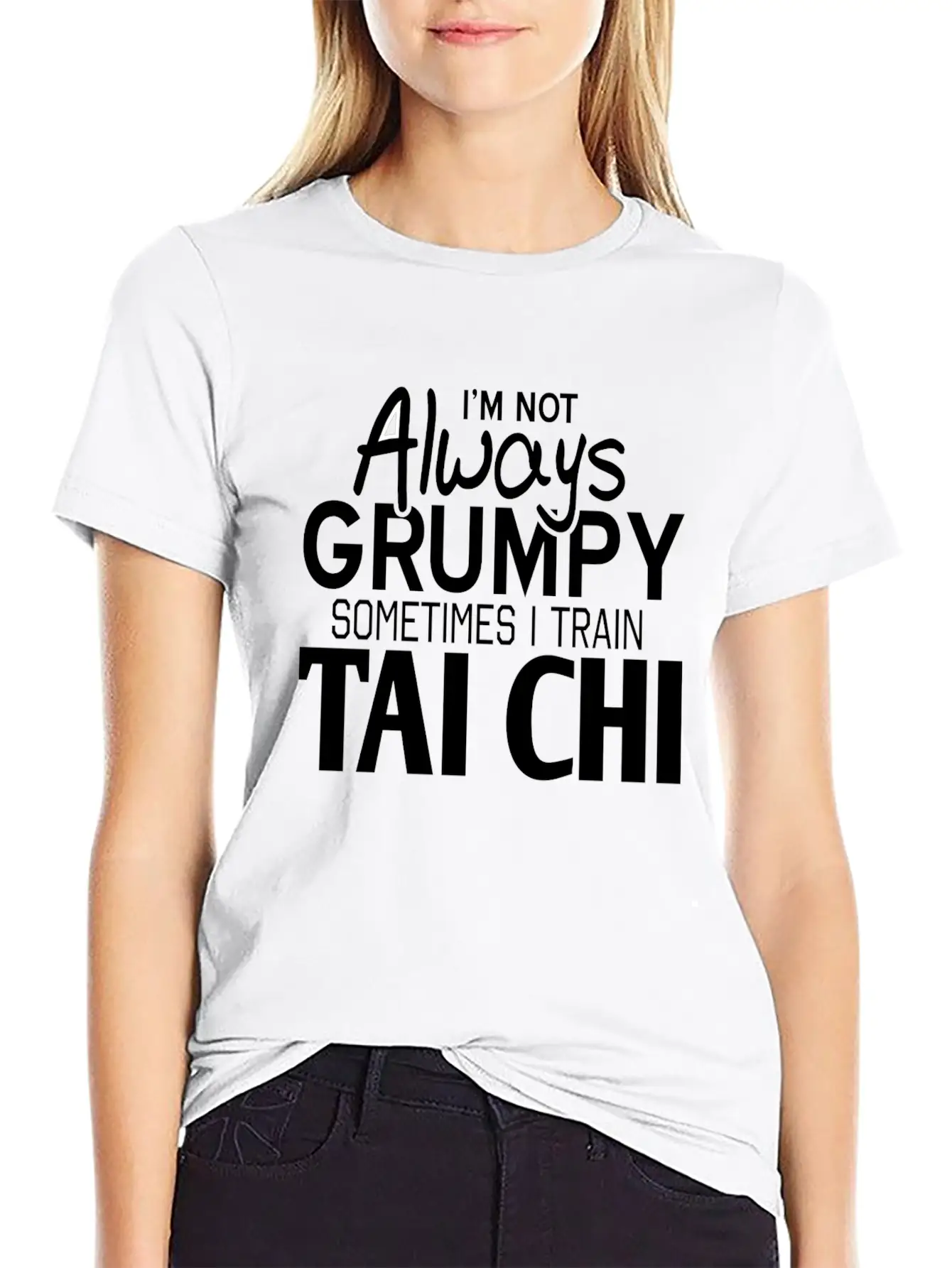 Tai Chi Casual Graphic T-Shirt – Simple And Comfortable Daily Wear