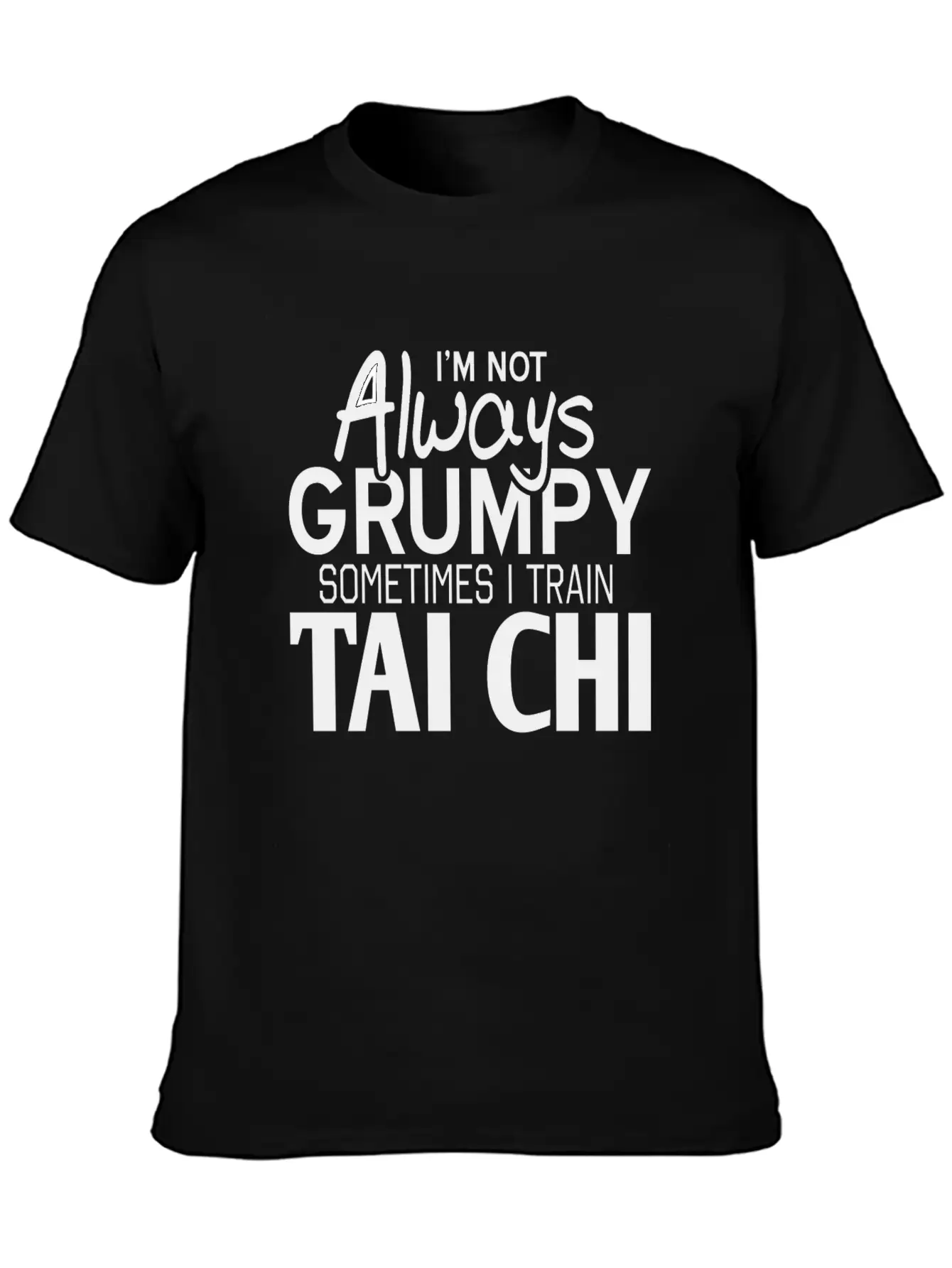Tai Chi Casual Graphic T-Shirt – Simple And Comfortable Daily Wear