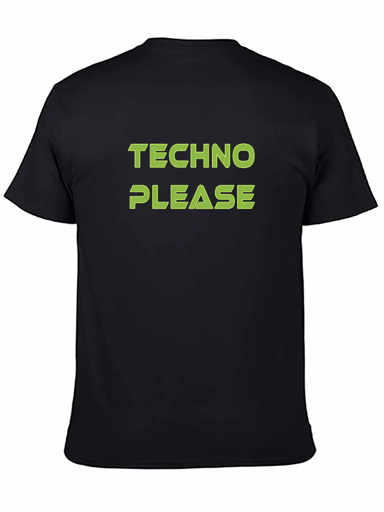 Techno Please Rave Music Dance Essential Unisex Summer Tee – Soft Cotton Casual Fit
