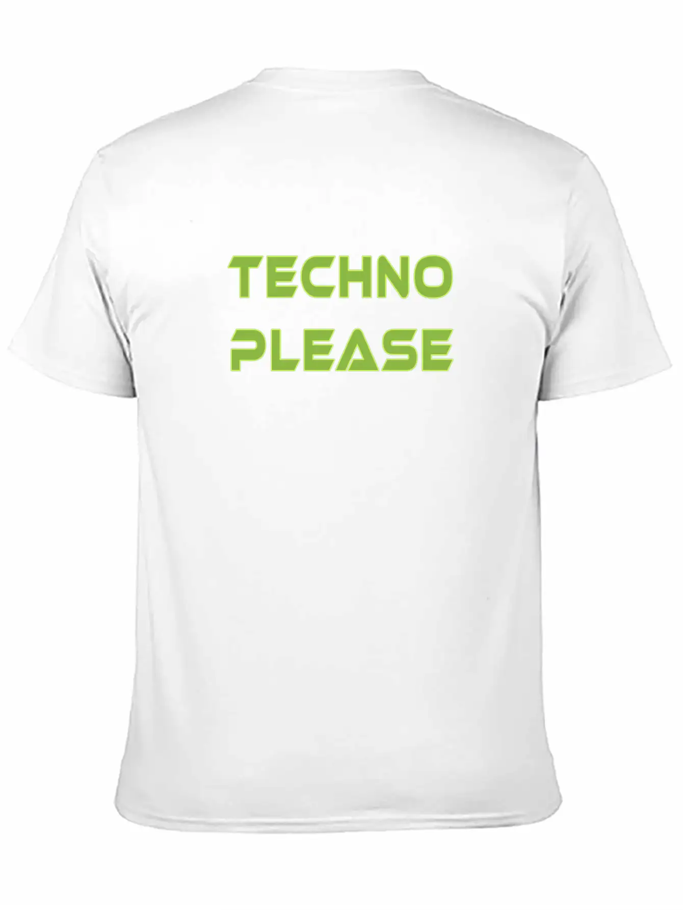 Techno Please Rave Music Dance Essential Unisex Summer Tee – Soft Cotton Casual Fit