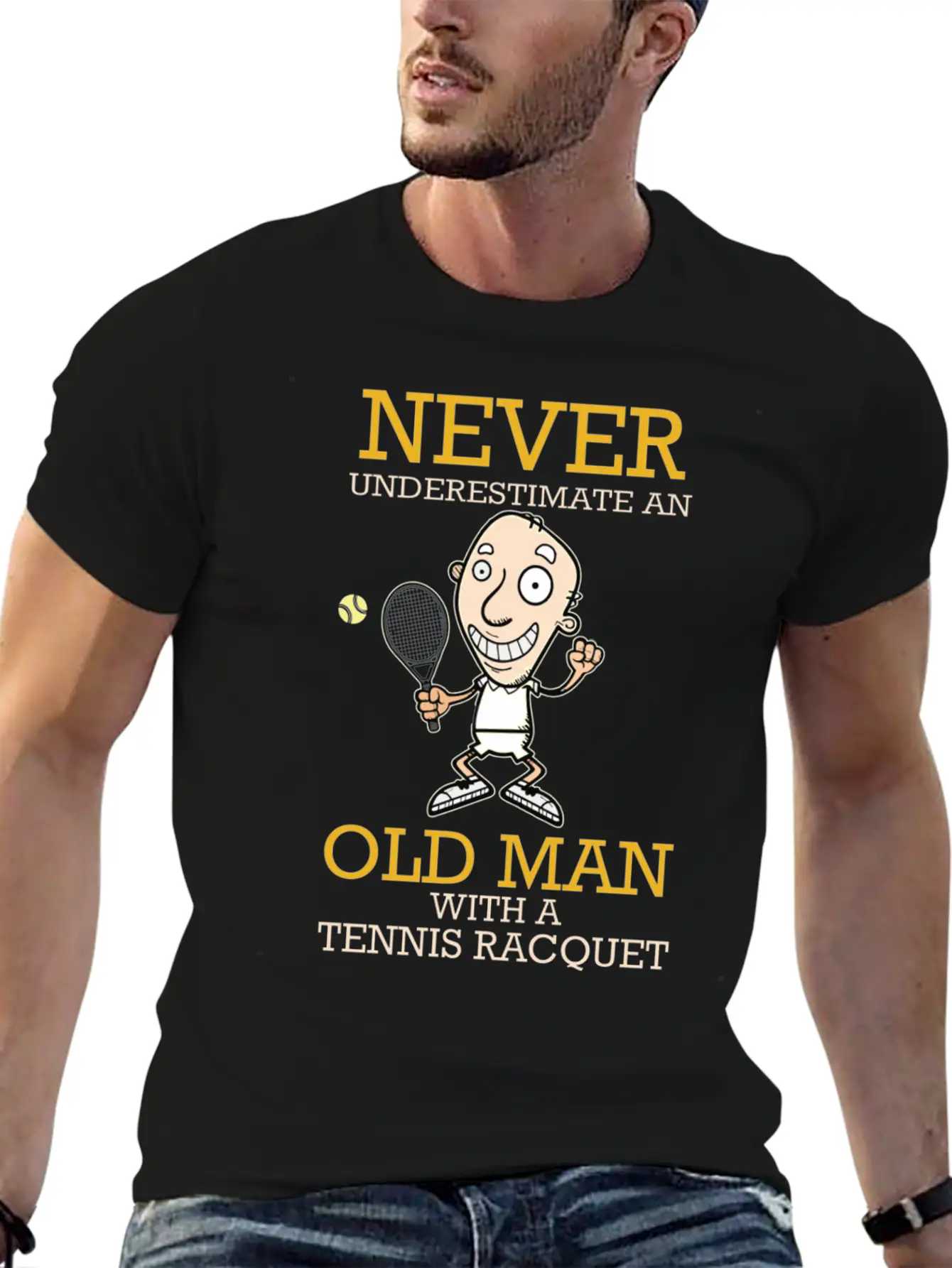 Tennis Tennis Racket Tennisball Tennis Match Classic Cotton Tee – Unisex Comfort For Any Season