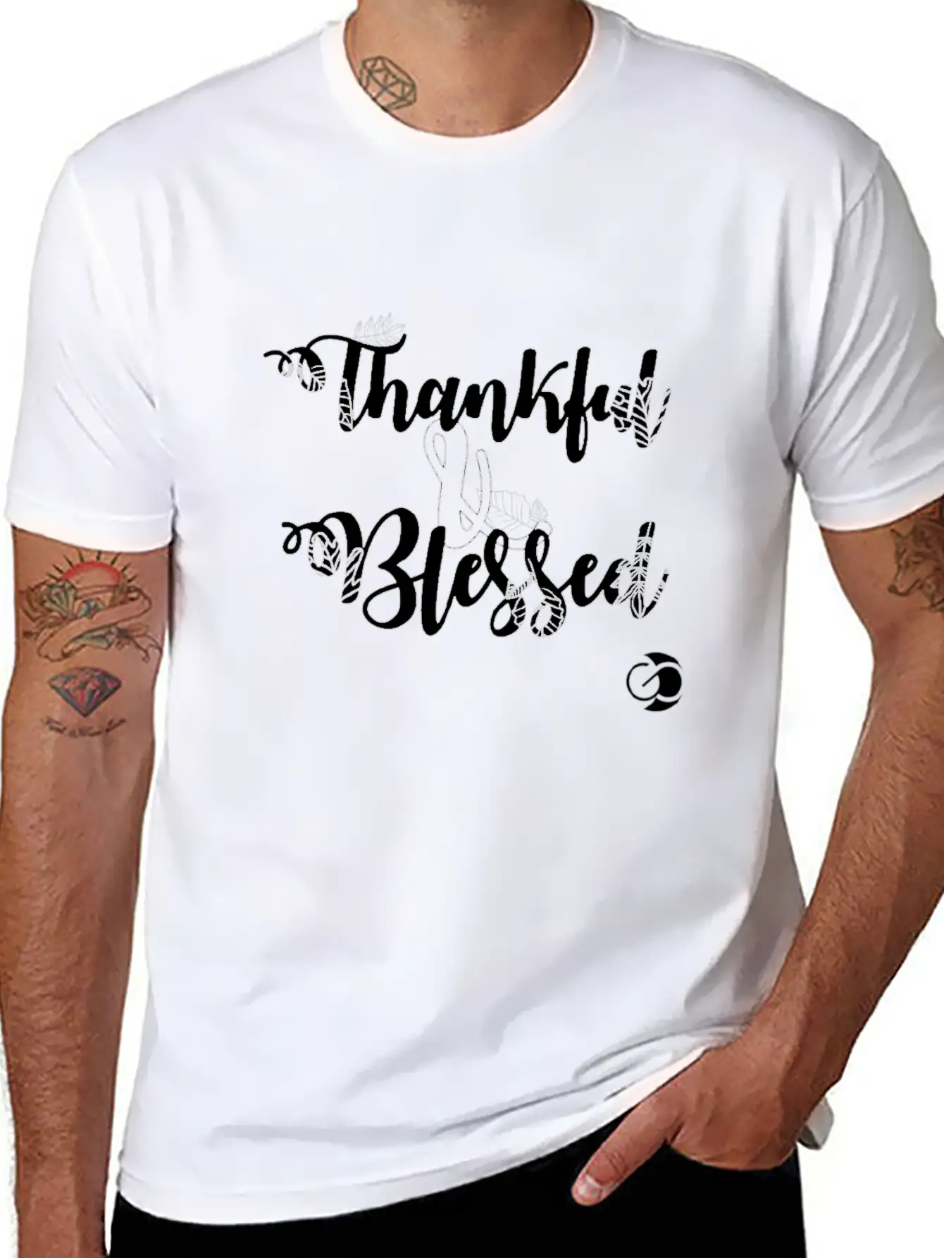 Thankful & Blessed Classic Cotton Tee – Unisex Comfort For Any Season