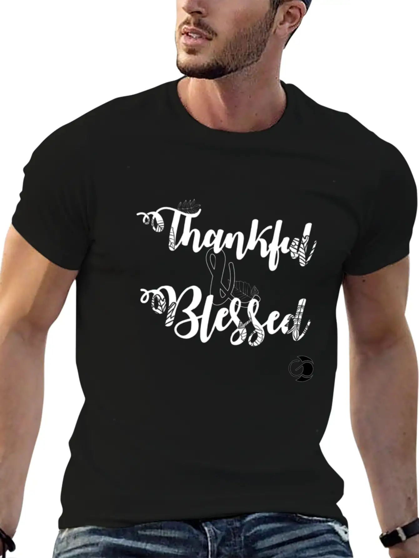 Thankful & Blessed Classic Cotton Tee – Unisex Comfort For Any Season