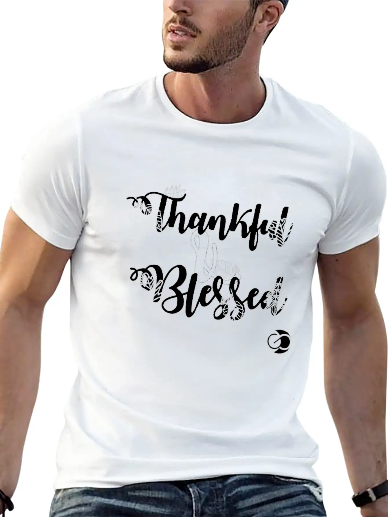 Thankful & Blessed Classic Cotton Tee – Unisex Comfort For Any Season