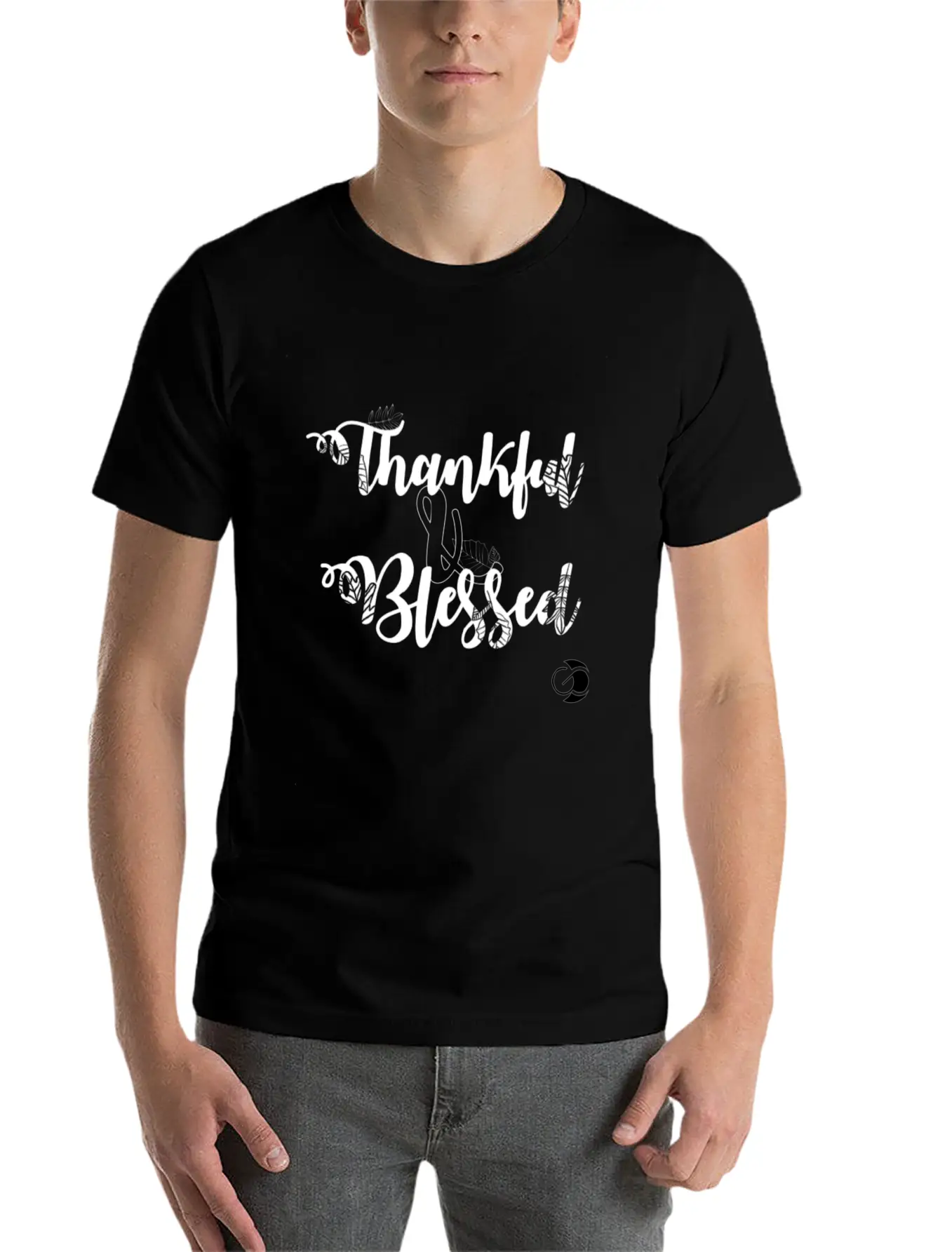 Thankful & Blessed Classic Cotton Tee – Unisex Comfort For Any Season