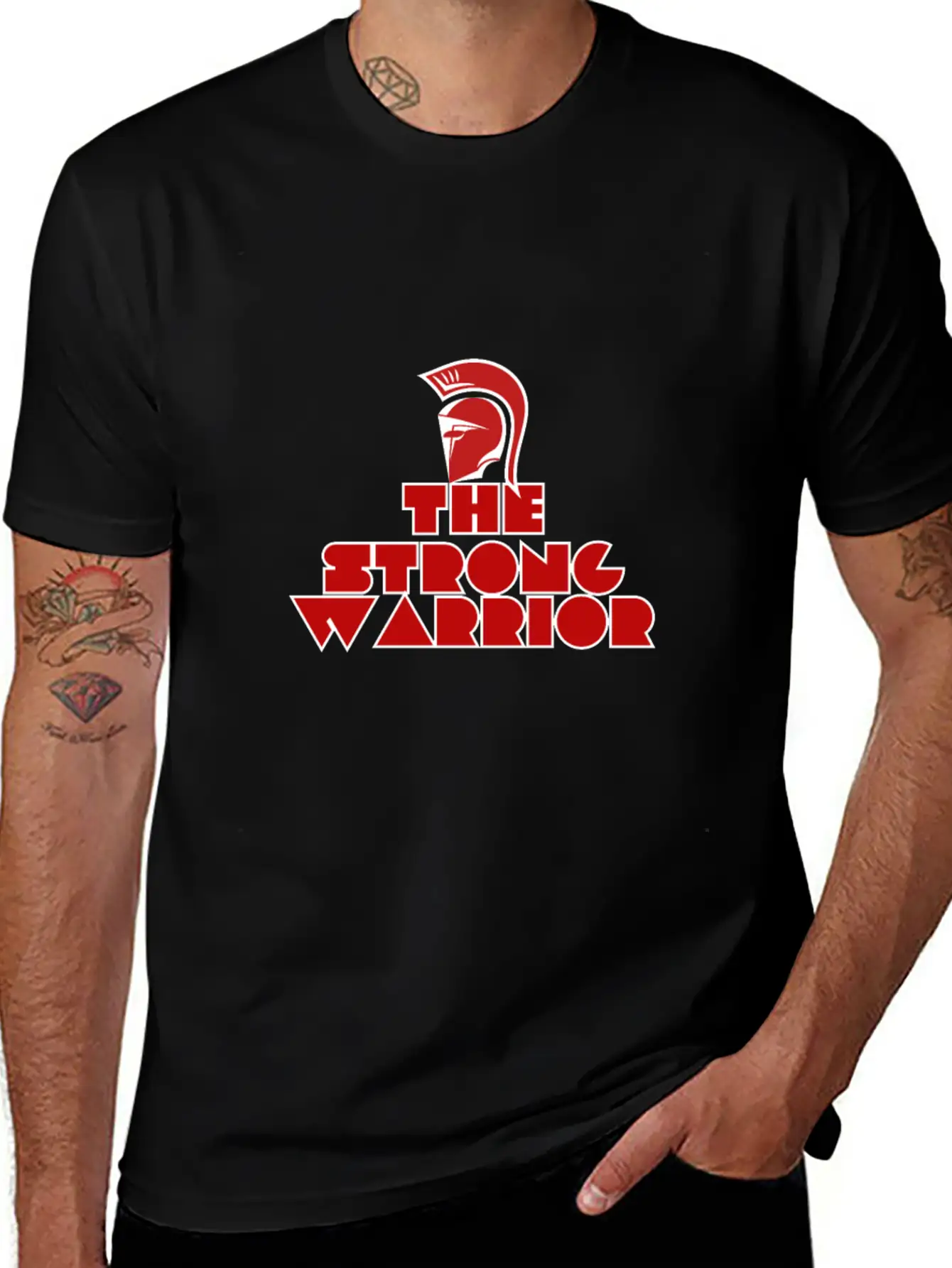 The Strong Warrior Classic Cotton Tee – Unisex Comfort For Any Season