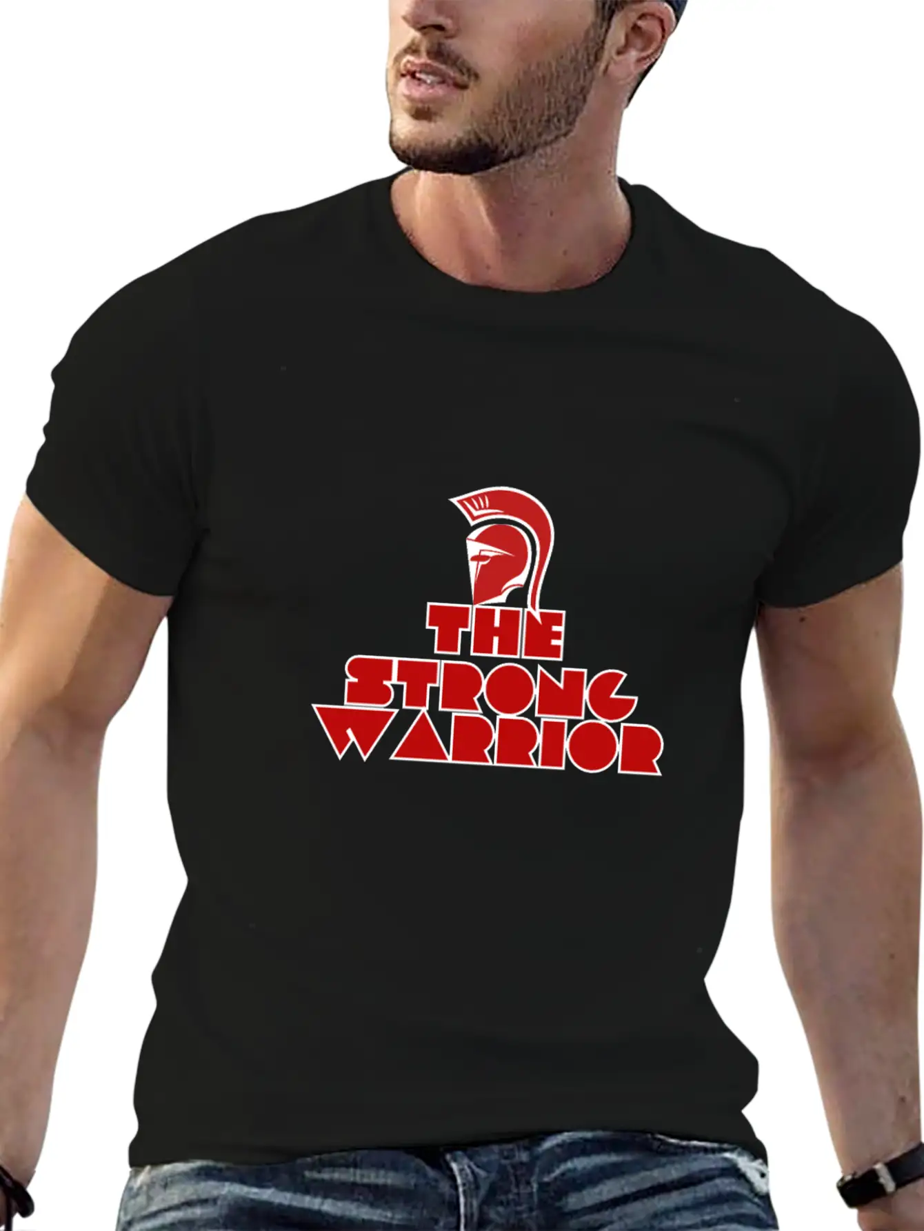 The Strong Warrior Classic Cotton Tee – Unisex Comfort For Any Season